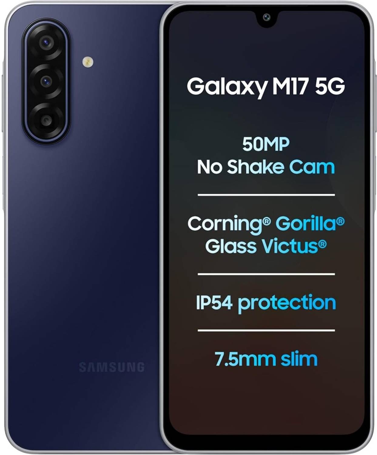Samsung Galaxy M17 5G (Sapphire Black, 128 GB) (8 GB RAM)