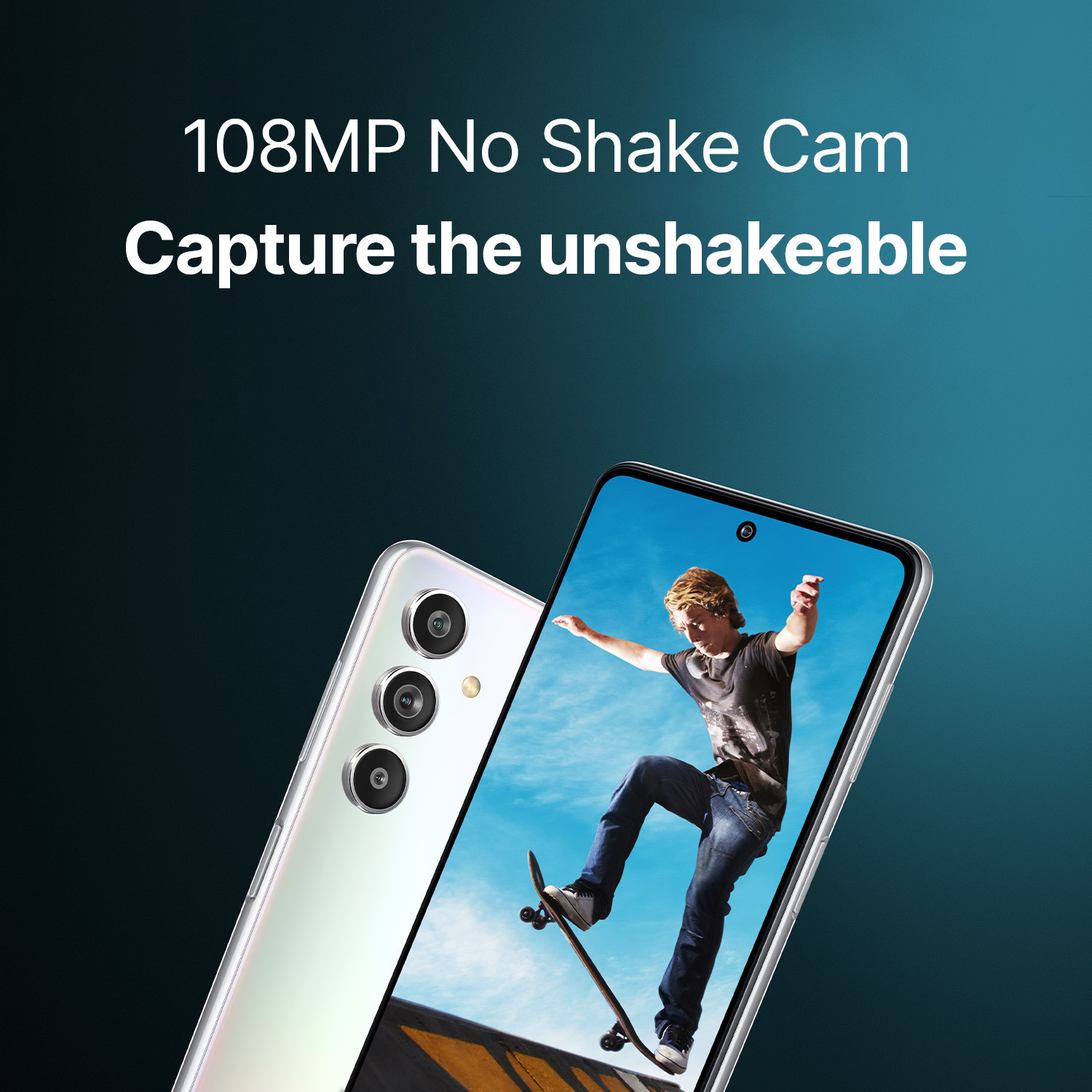 Image of Samsung Galaxy F54 5G (Stardust Silver, 256 GB)