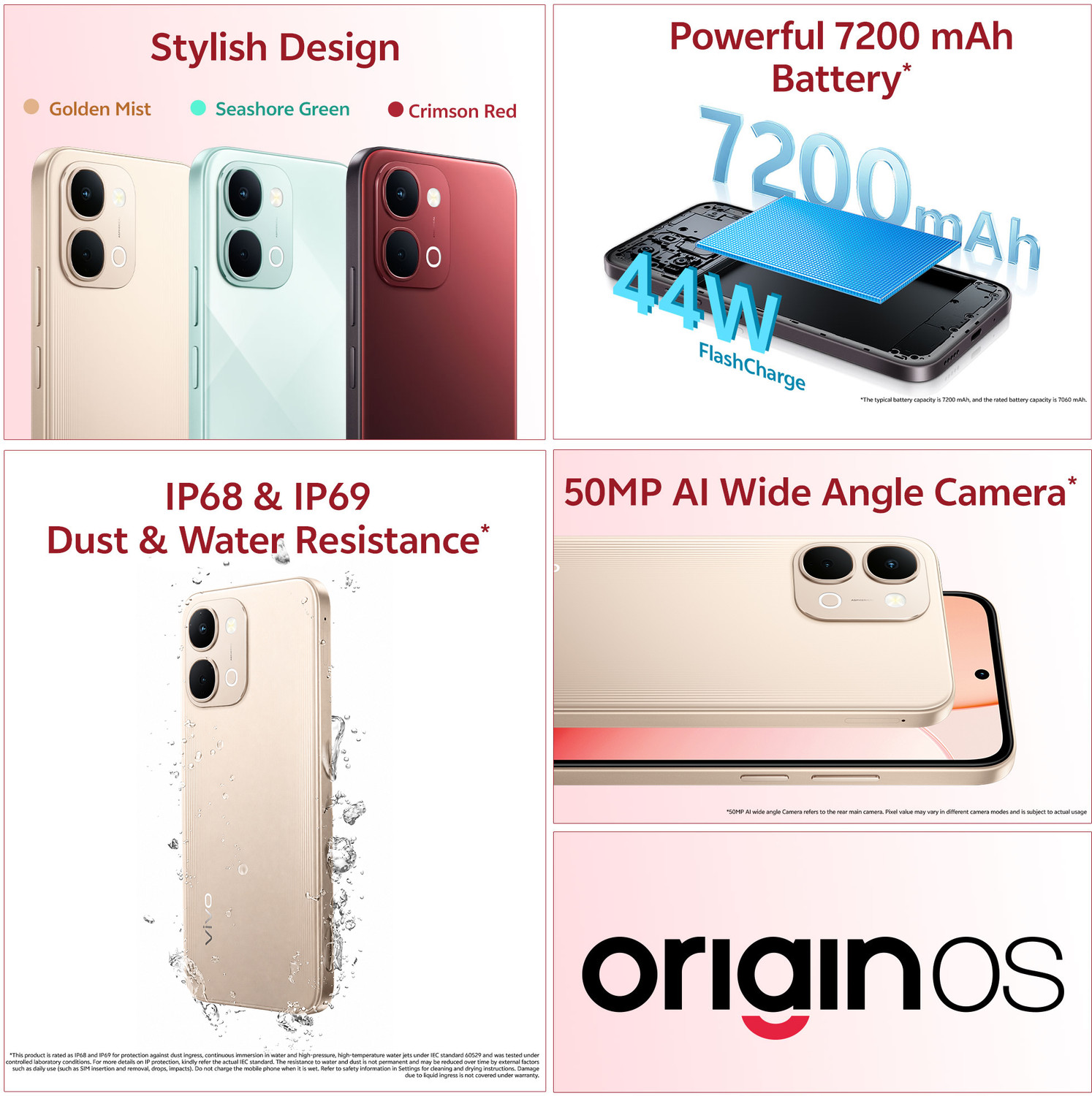 Image of vivo Y31t 5G (Golden Mist, 128 GB)
