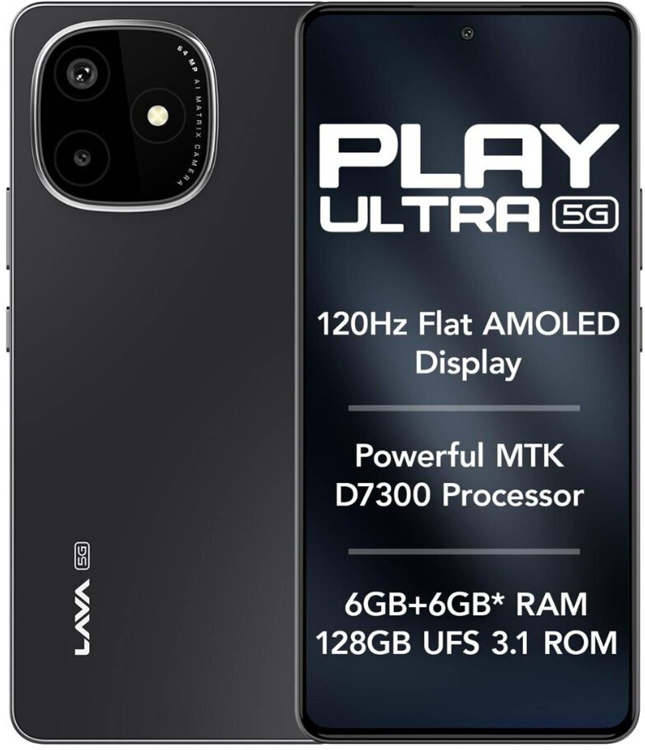 LAVA Play Ultra 5G (Arctic Slate, 128 GB) (6 GB RAM)