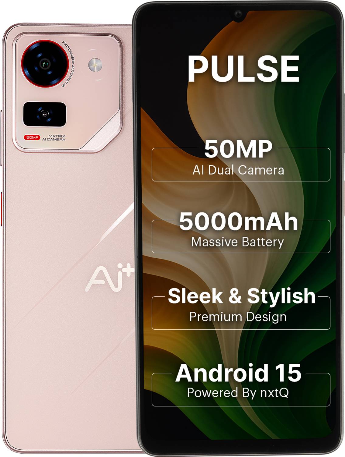 Ai+ Pulse 1 (Pink, 64 GB)