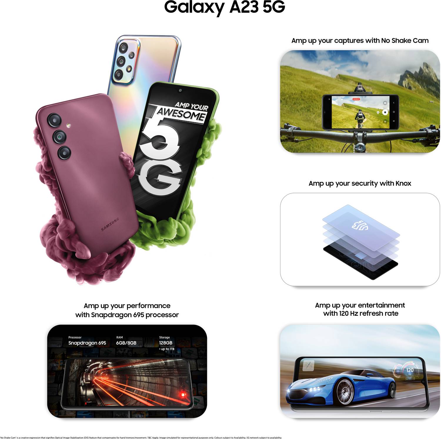 Samsung Galaxy A23 5G (128 GB Storage, 8 GB RAM) Online at Best
