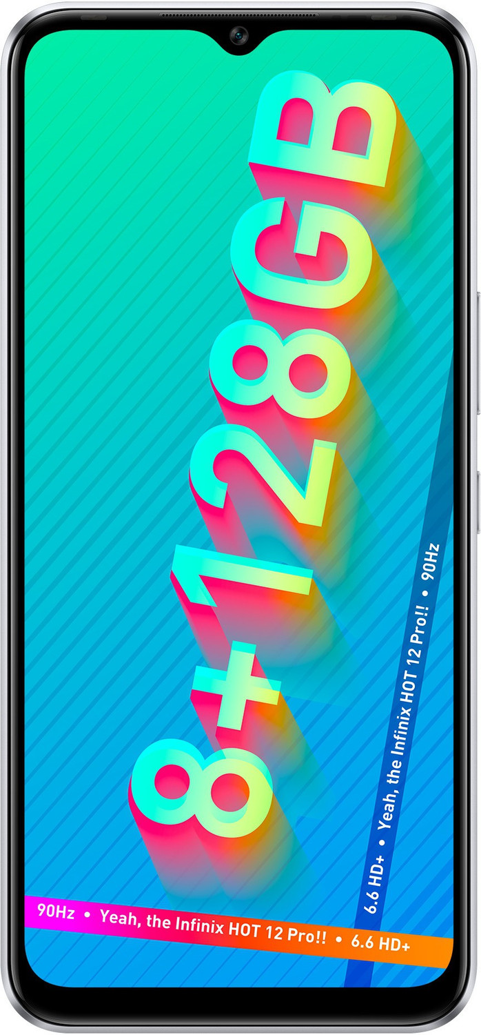Image of Infinix Hot 12 Pro (Halo White, 128 GB)