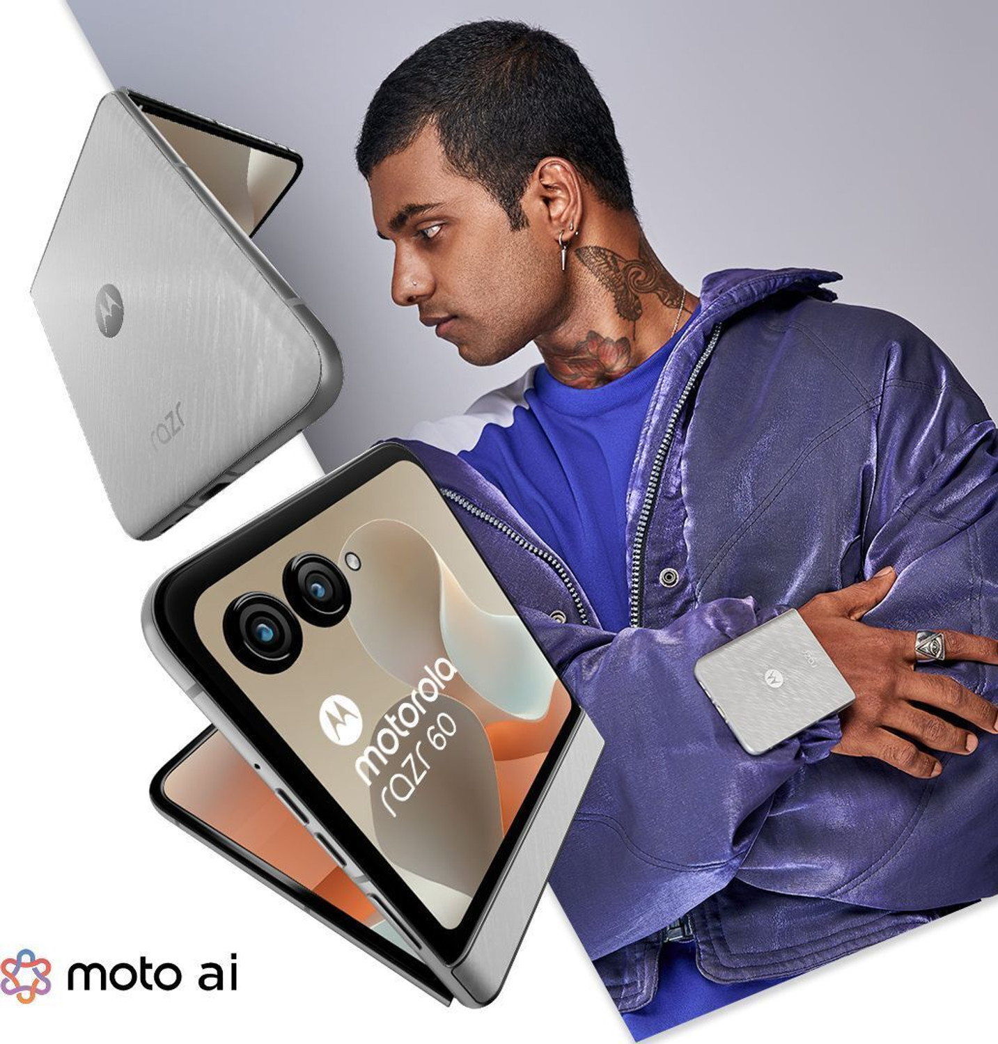 MOTOROLA Razr 60 (PANTONE Lightest Sky, 256 GB) - Price History