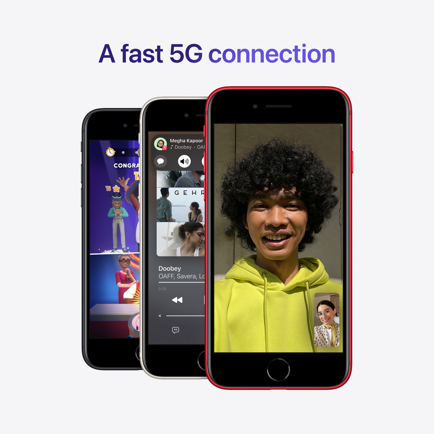 Image of Apple iPhone SE 3rd Gen (Starlight, 128 GB)