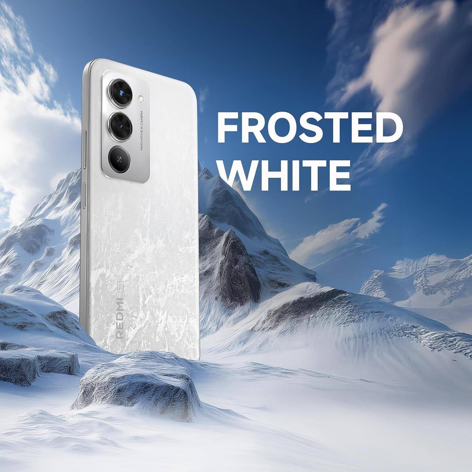 Redmi 15 5G 256GB Frosted White - Image 4