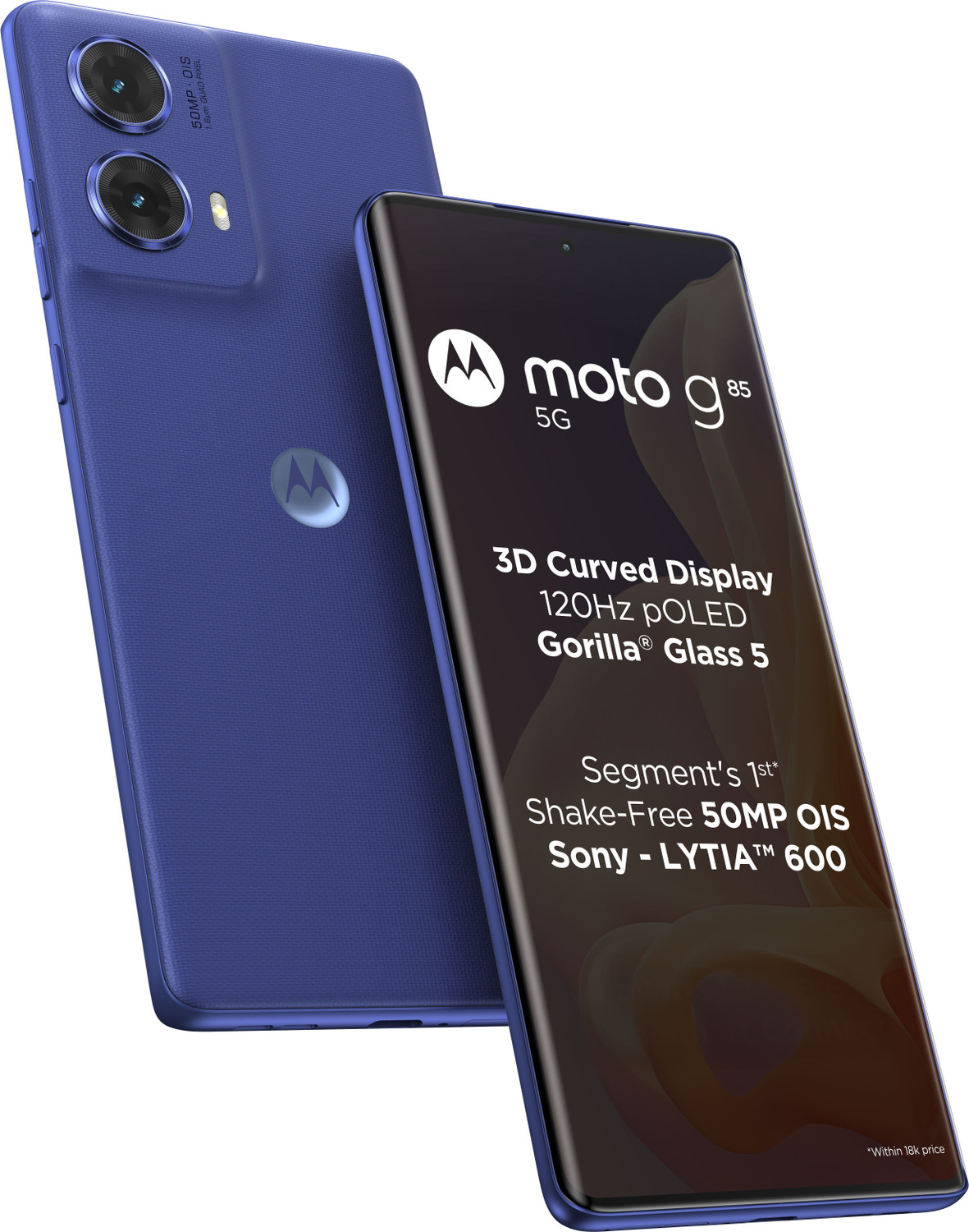 Image of Motorola G85 5G (Cobalt Blue, 256 GB)