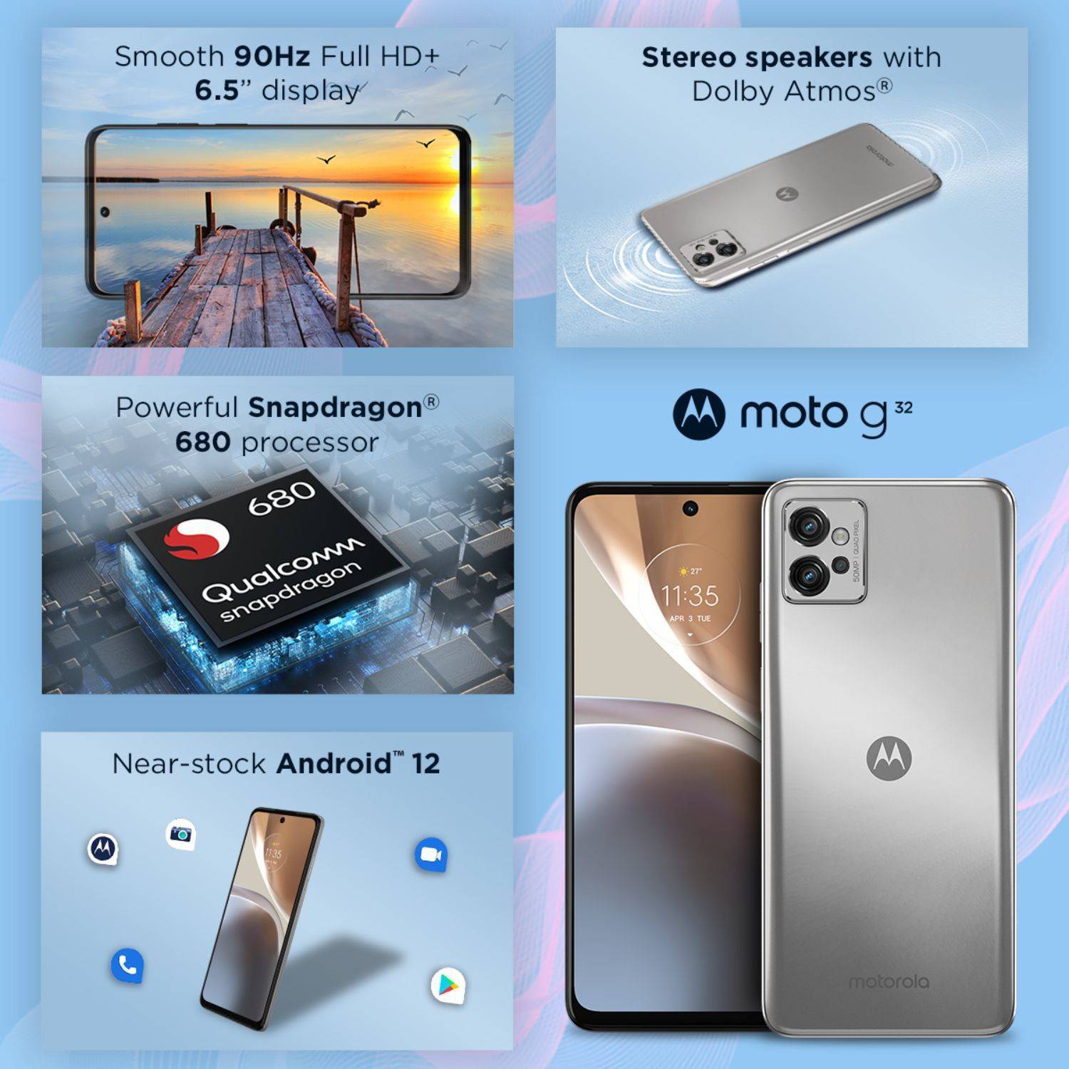 MOTOROLA G32 (64 GB Storage, 4 GB RAM) Online at Best Price On