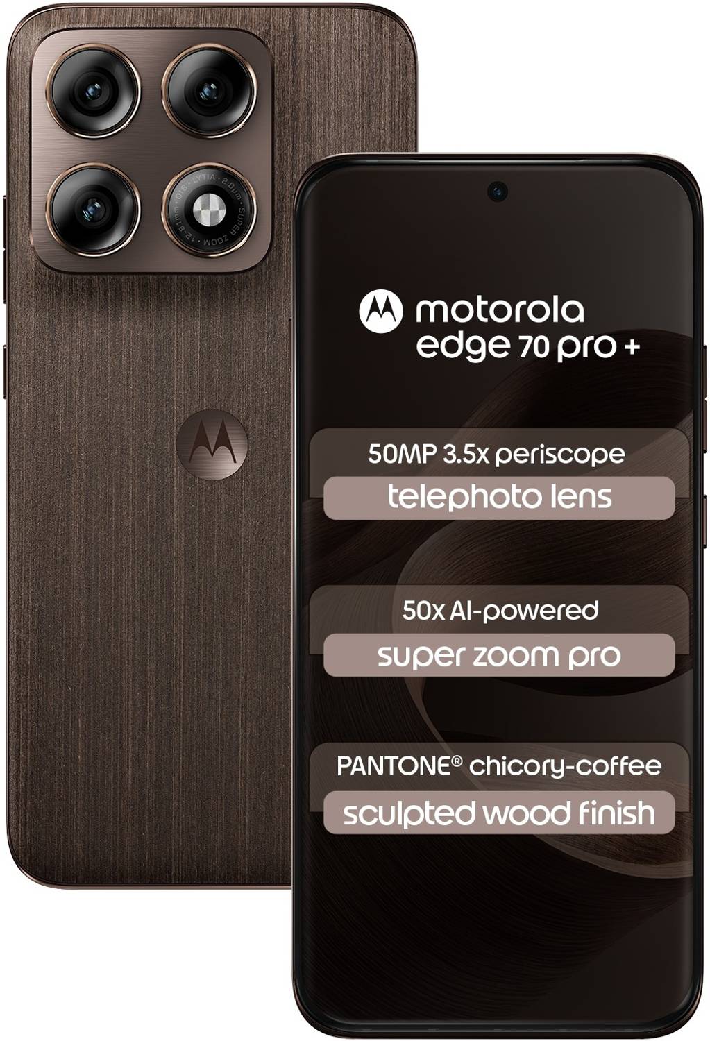 MOTOROLA Edge 70 Pro+ 256GB Brown - Image 1