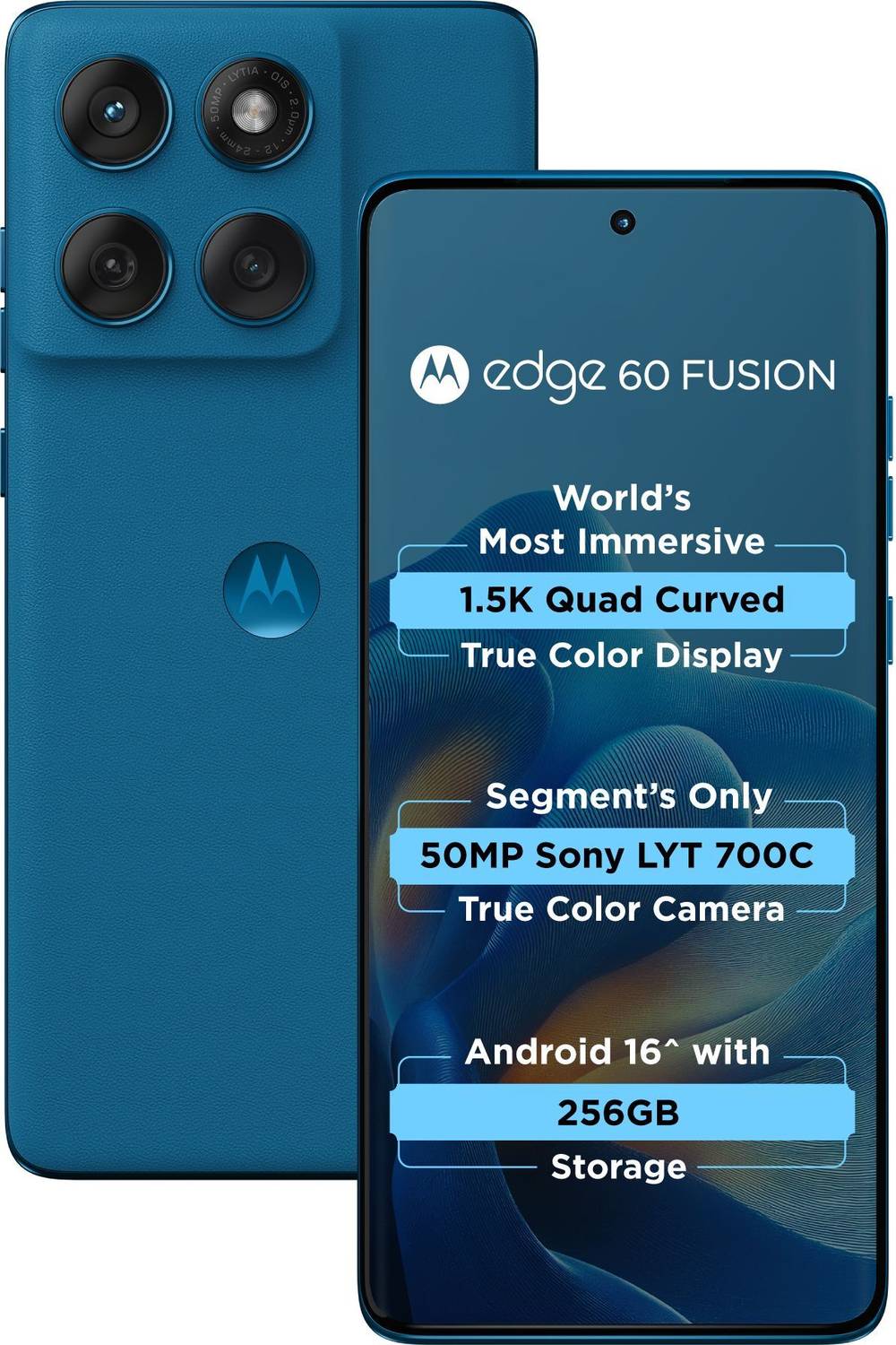Motorola Edge 60 Fusion 5G 256GB Blue