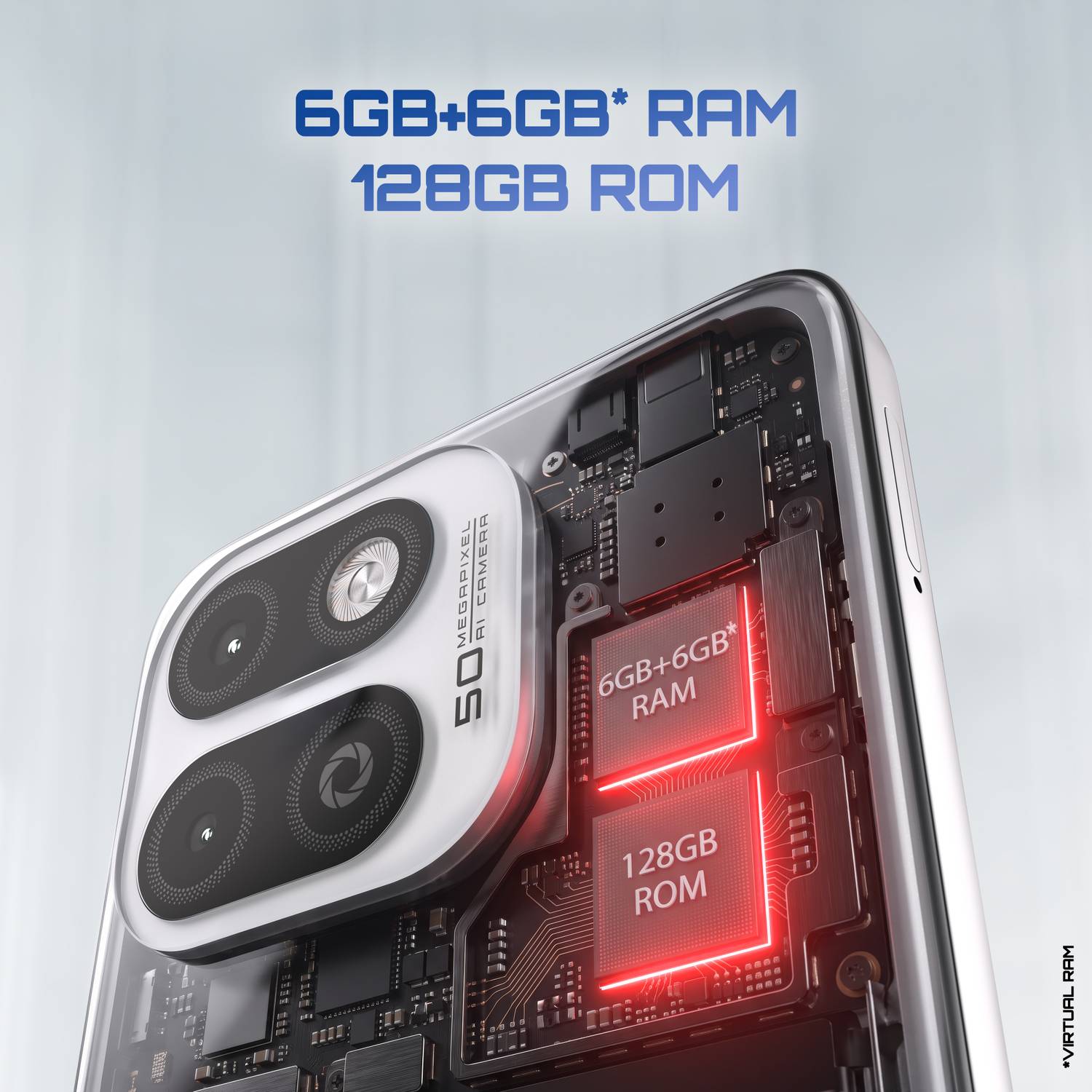 LAVA Virat V1 Pro 5G 128GB Sikkim Midnight - Image 3