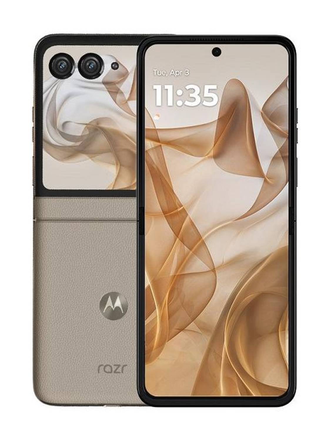 MOTOROLA Razr 50 (Beach Sand, 256 GB) - Image 1