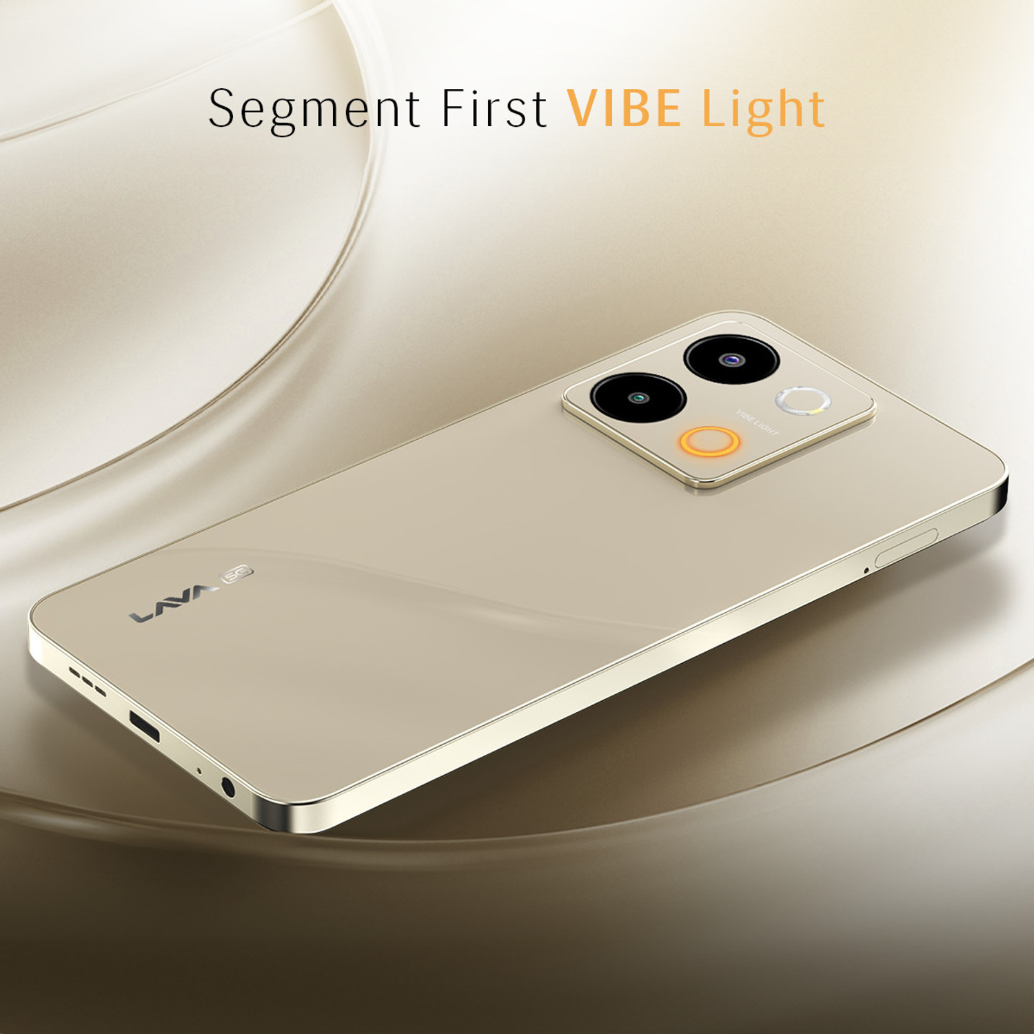 Image of LAVA Blaze 3 5G (Glass Gold, 128 GB)