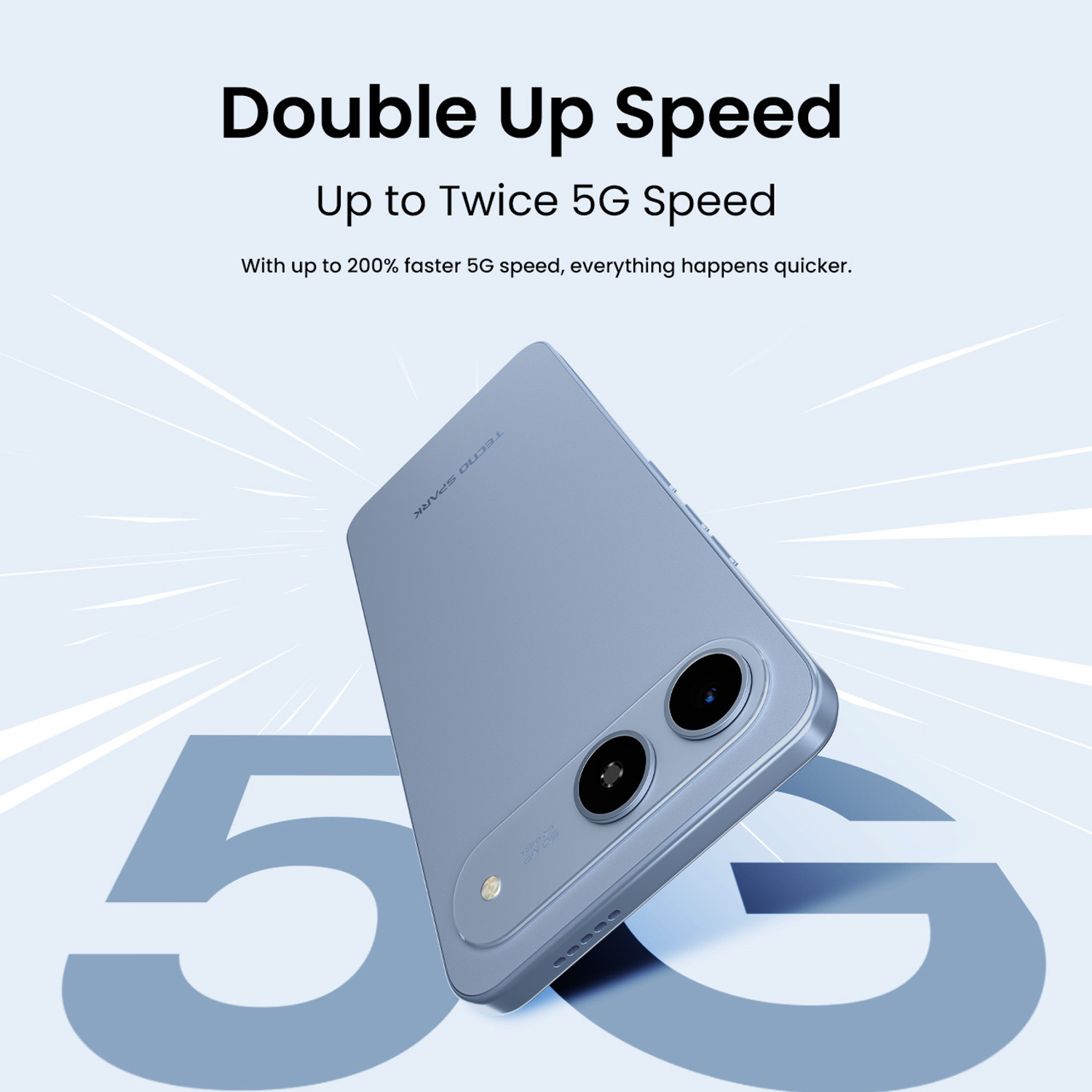 Image of Tecno Spark Go 5G (Sky Blue, 128 GB)
