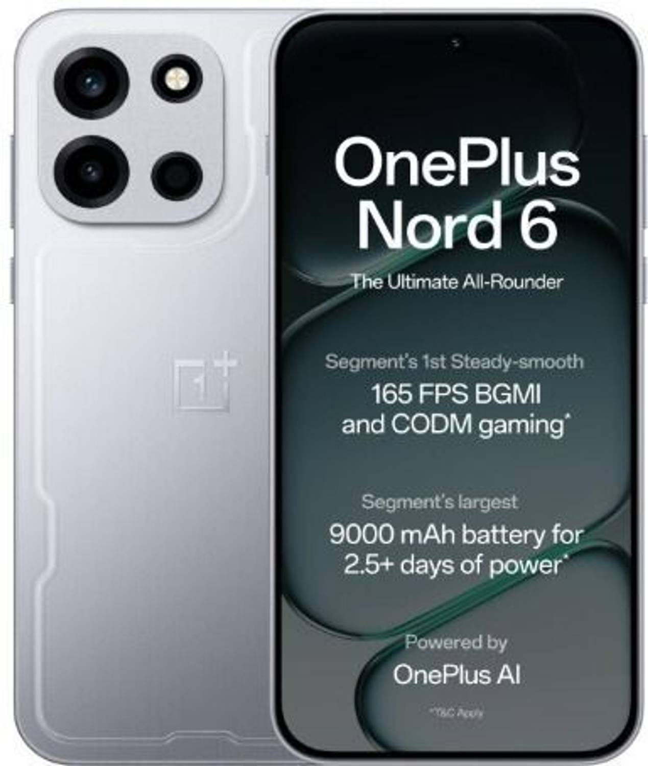 OnePlus Nord 6 Quick Silver 256GB