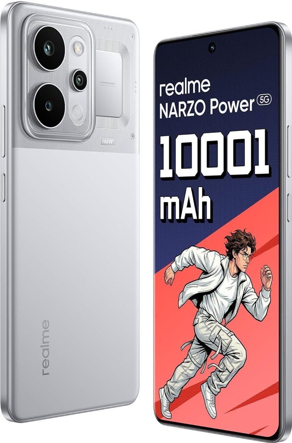 Image of realme Narzo Power 5G (Titan Silver, 256 GB)