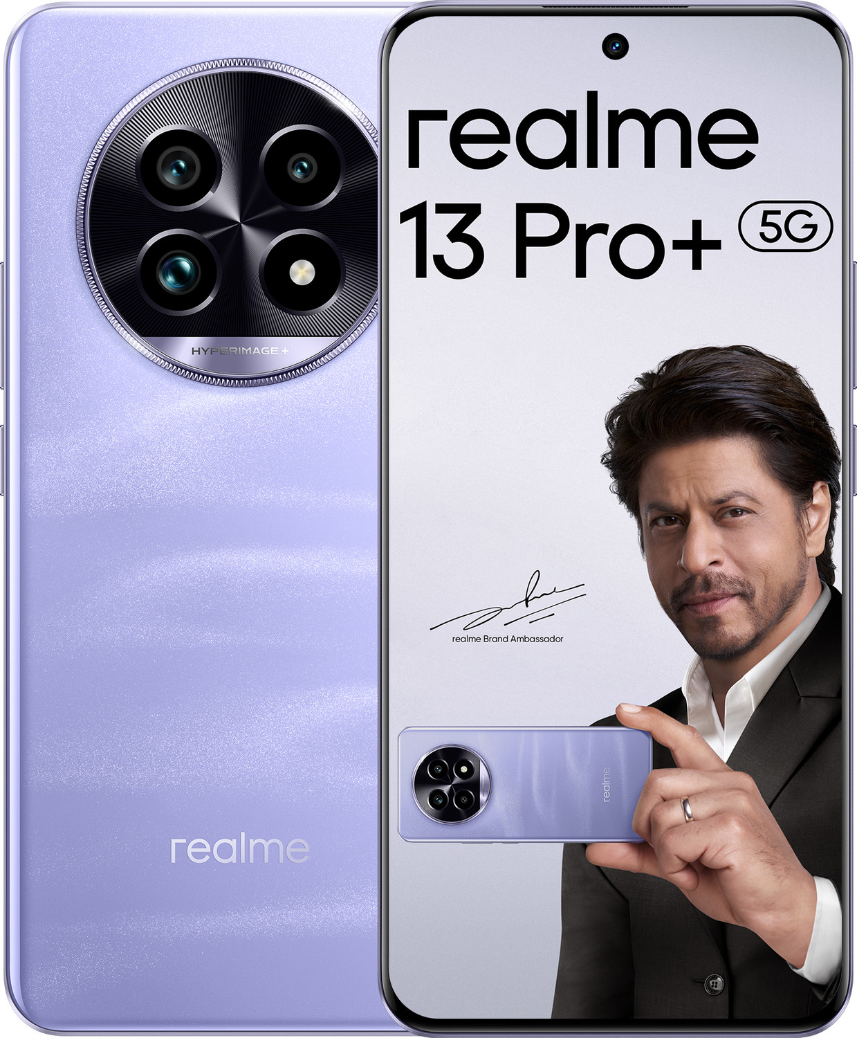 Image of realme 13 Pro+ 5G (Monet Purple, 512 GB)