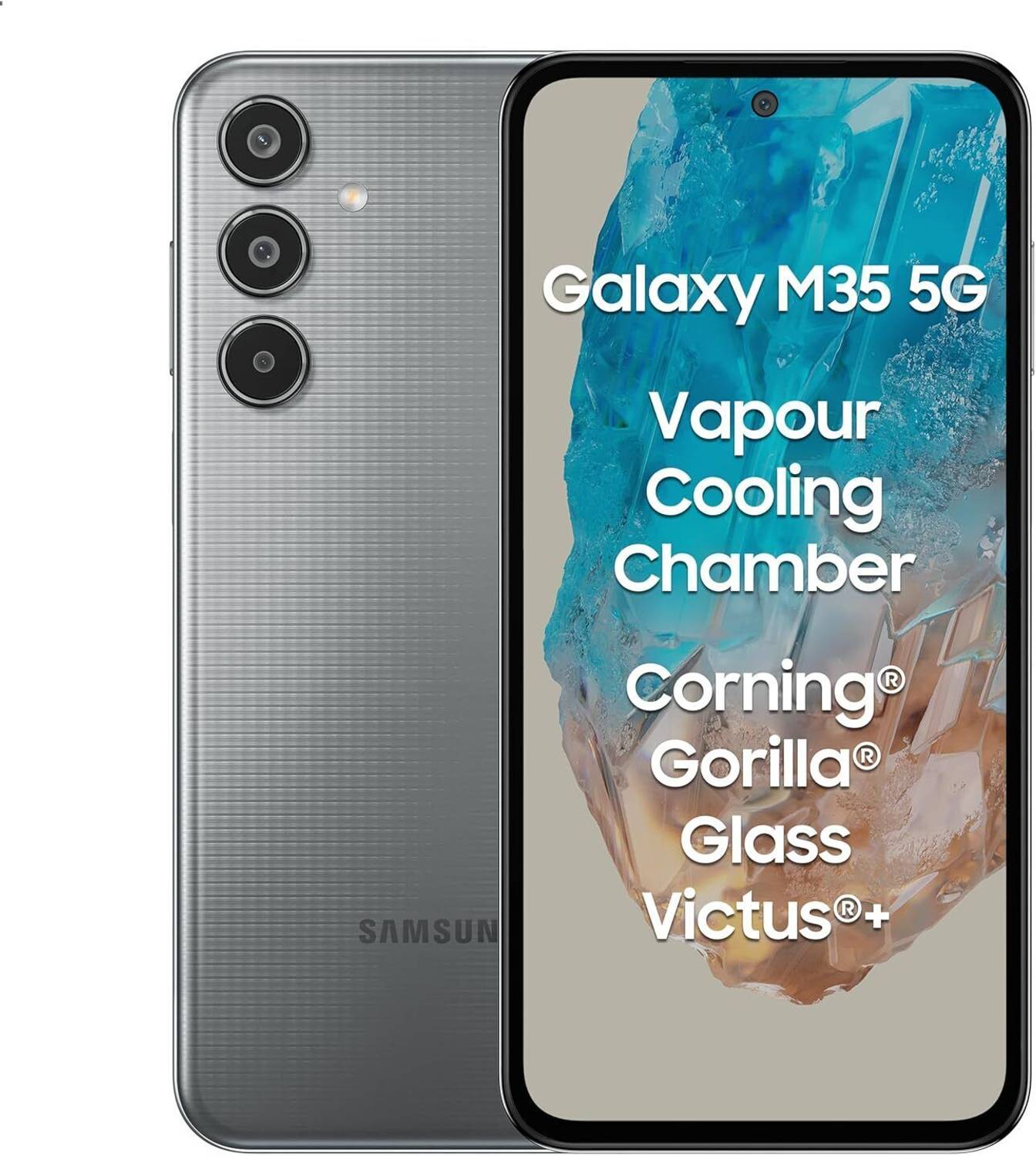 Samsung Galaxy M35 5G 128GB Thunder Grey - Image 3