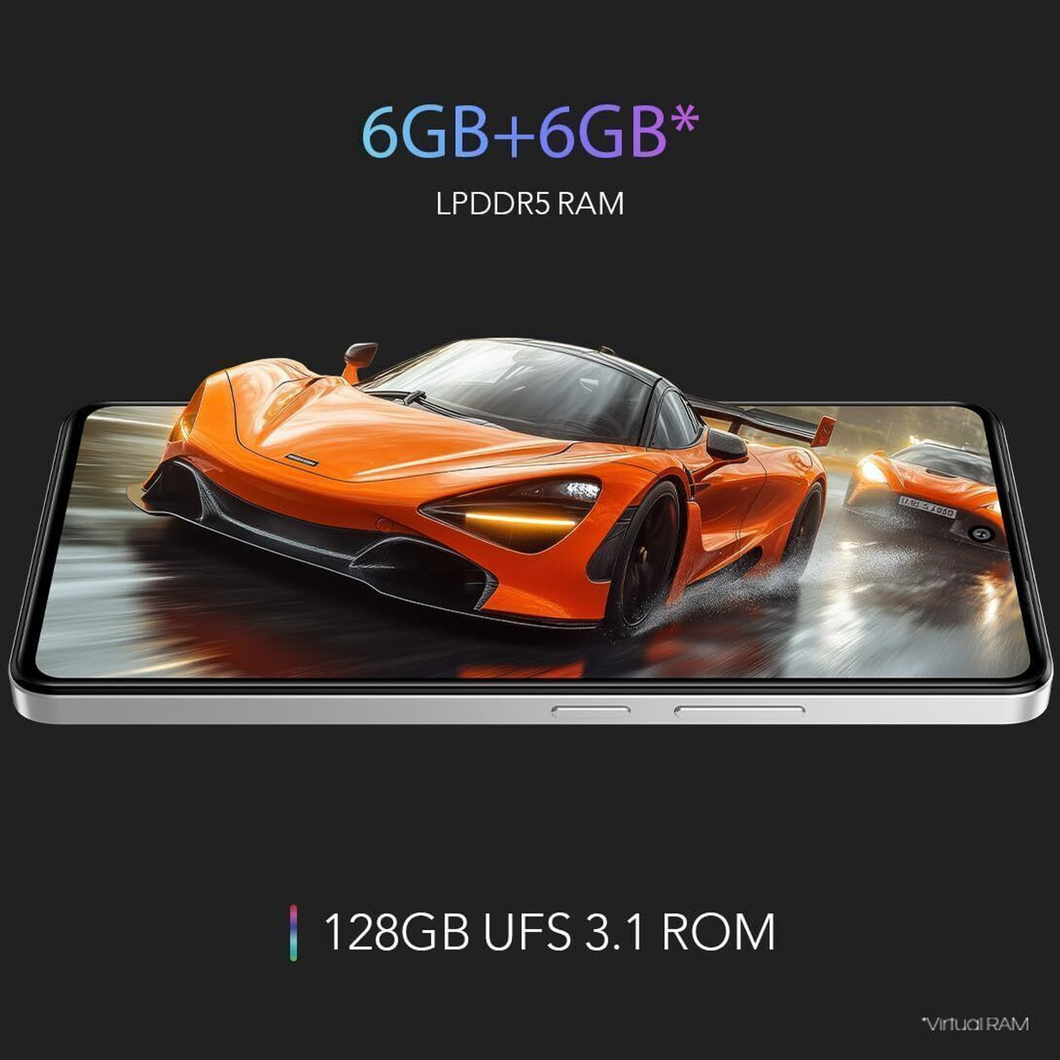 Image of LAVA Blaze AMOLED 2 5G (Midnight Black, 128 GB)