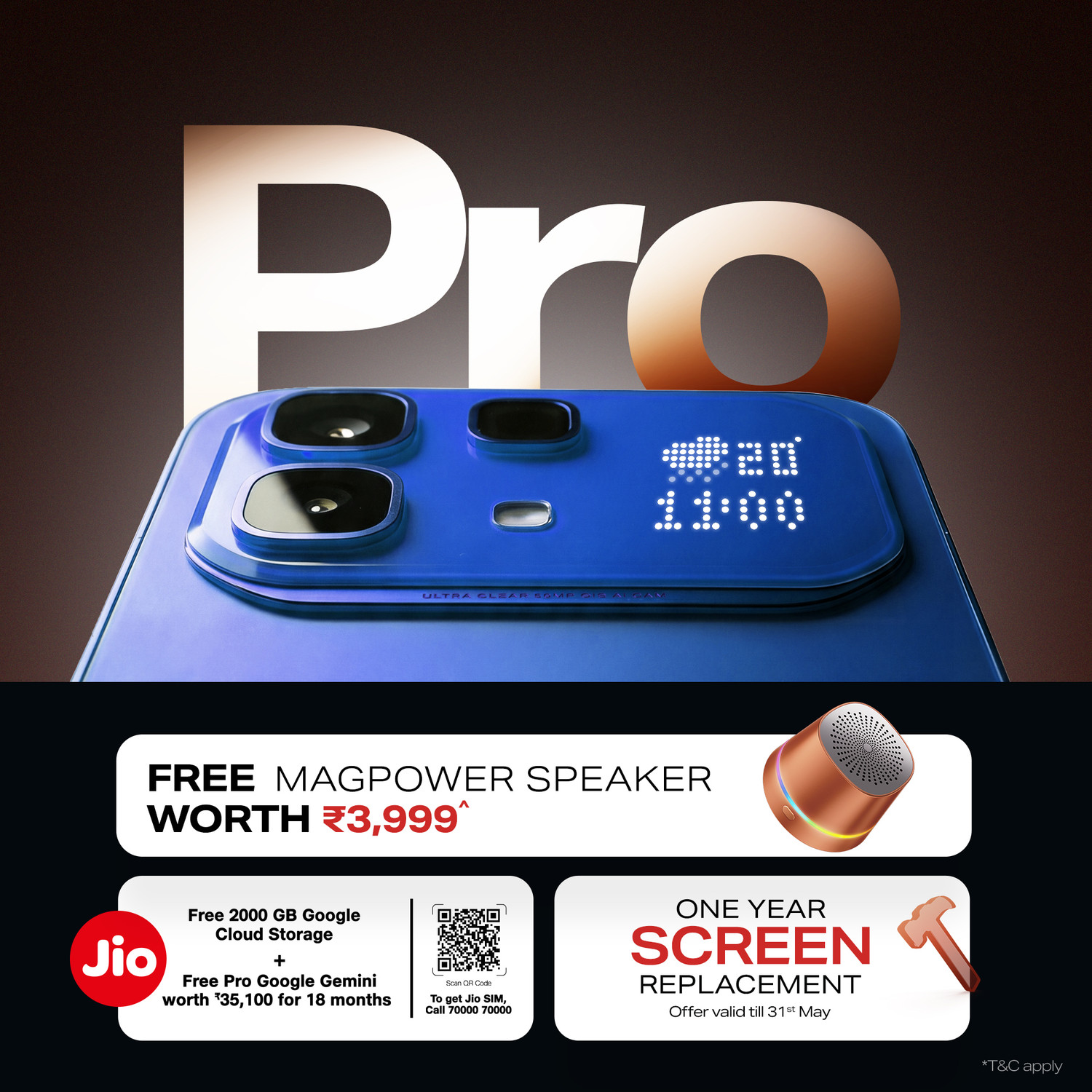 Image of Infinix NOTE 60 Pro (Deep Ocean Blue, 128 GB)