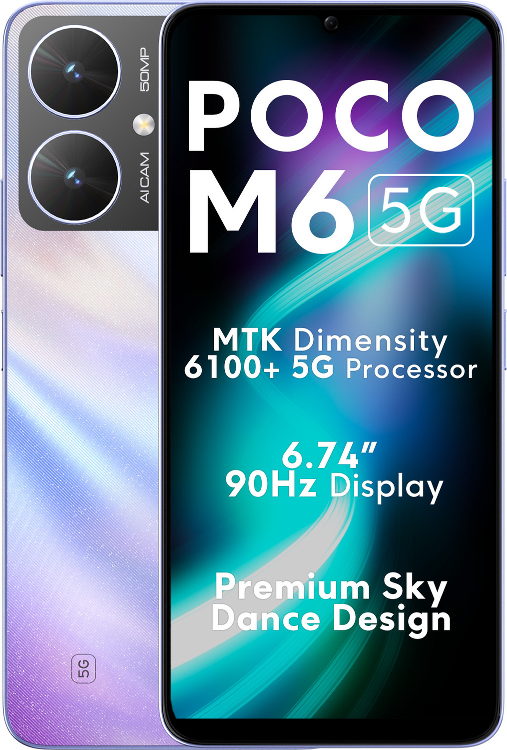 Image of POCO M6 5G (Orion Blue, 128 GB)