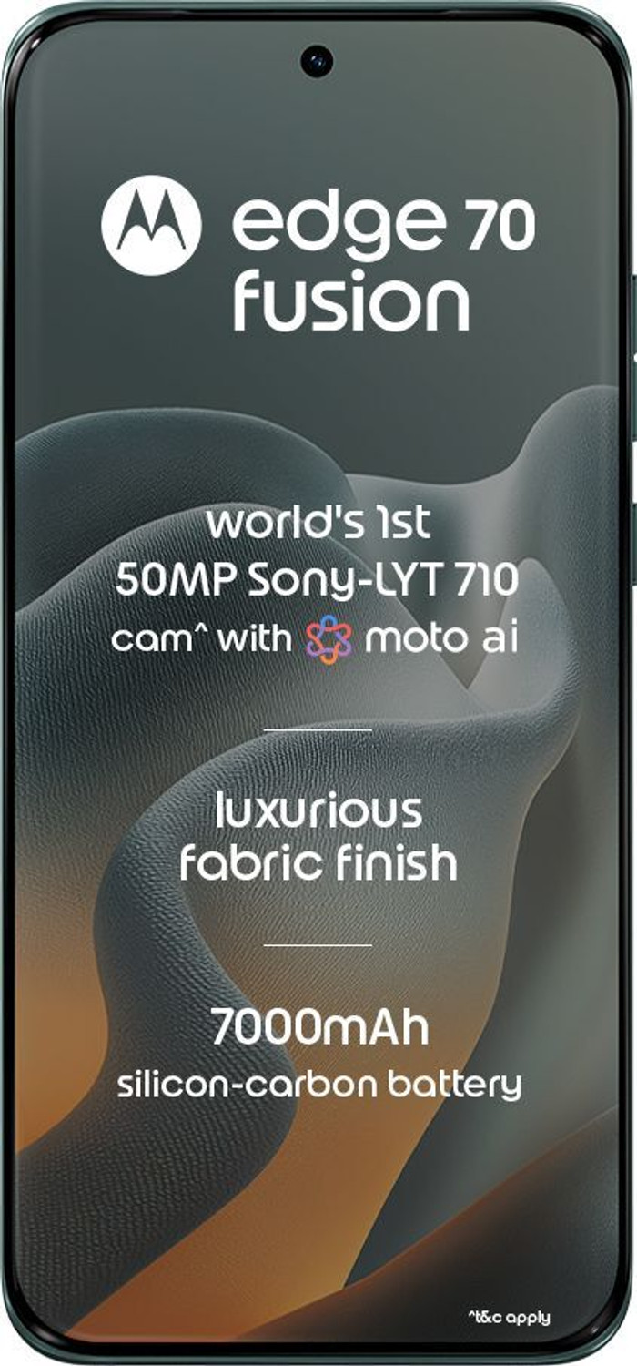 Image of MOTOROLA Edge 70 Fusion Snapdragon (Pantone BLUE SURF, 256 GB)