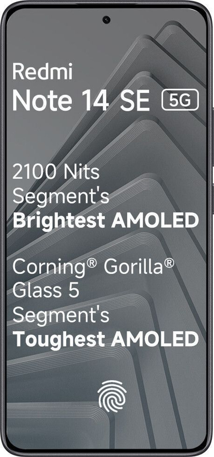 Image of REDMI Note 14 SE 5G (Titan Black, 128 GB)