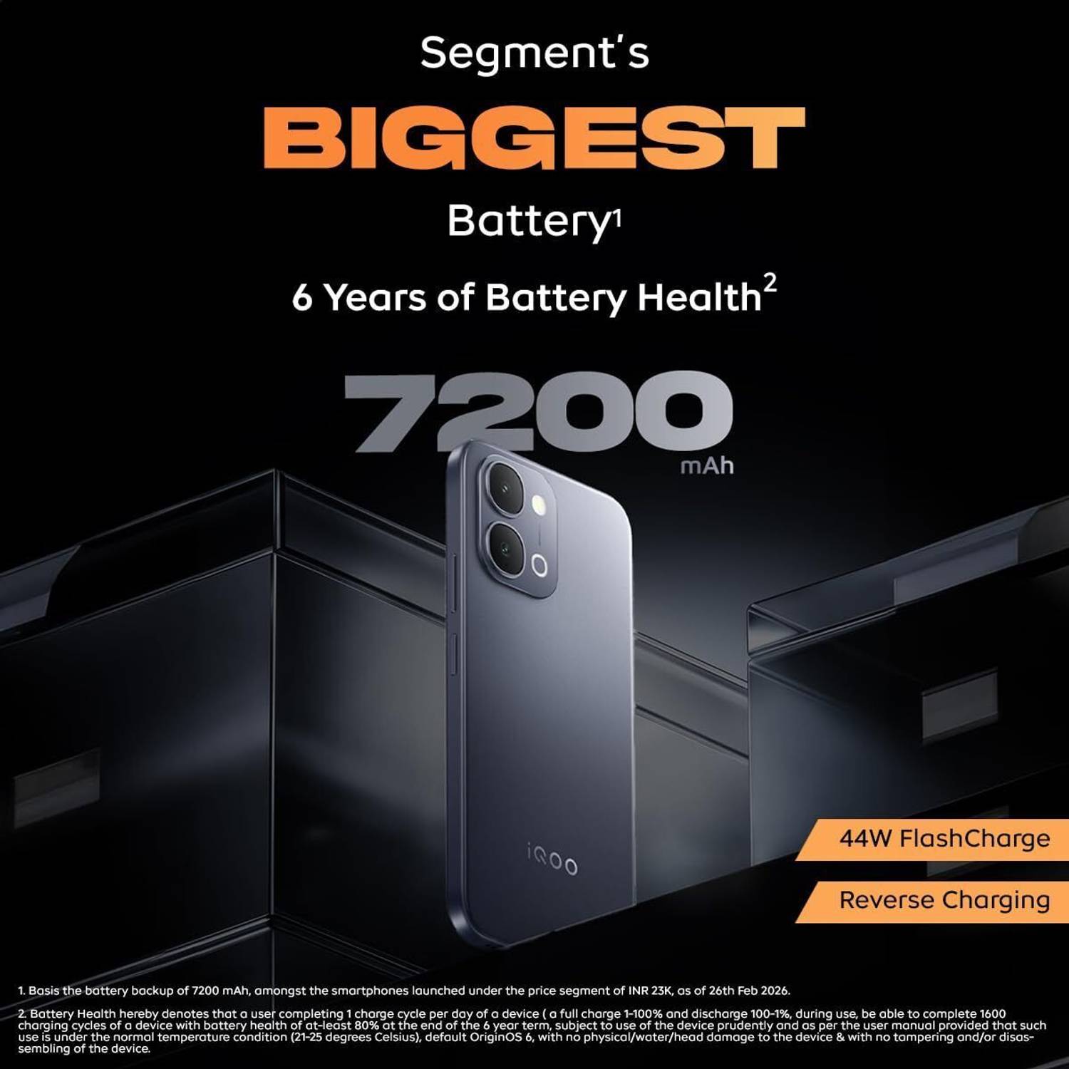 IQOO Z11x 5G 128GB Titan Black - Image 4