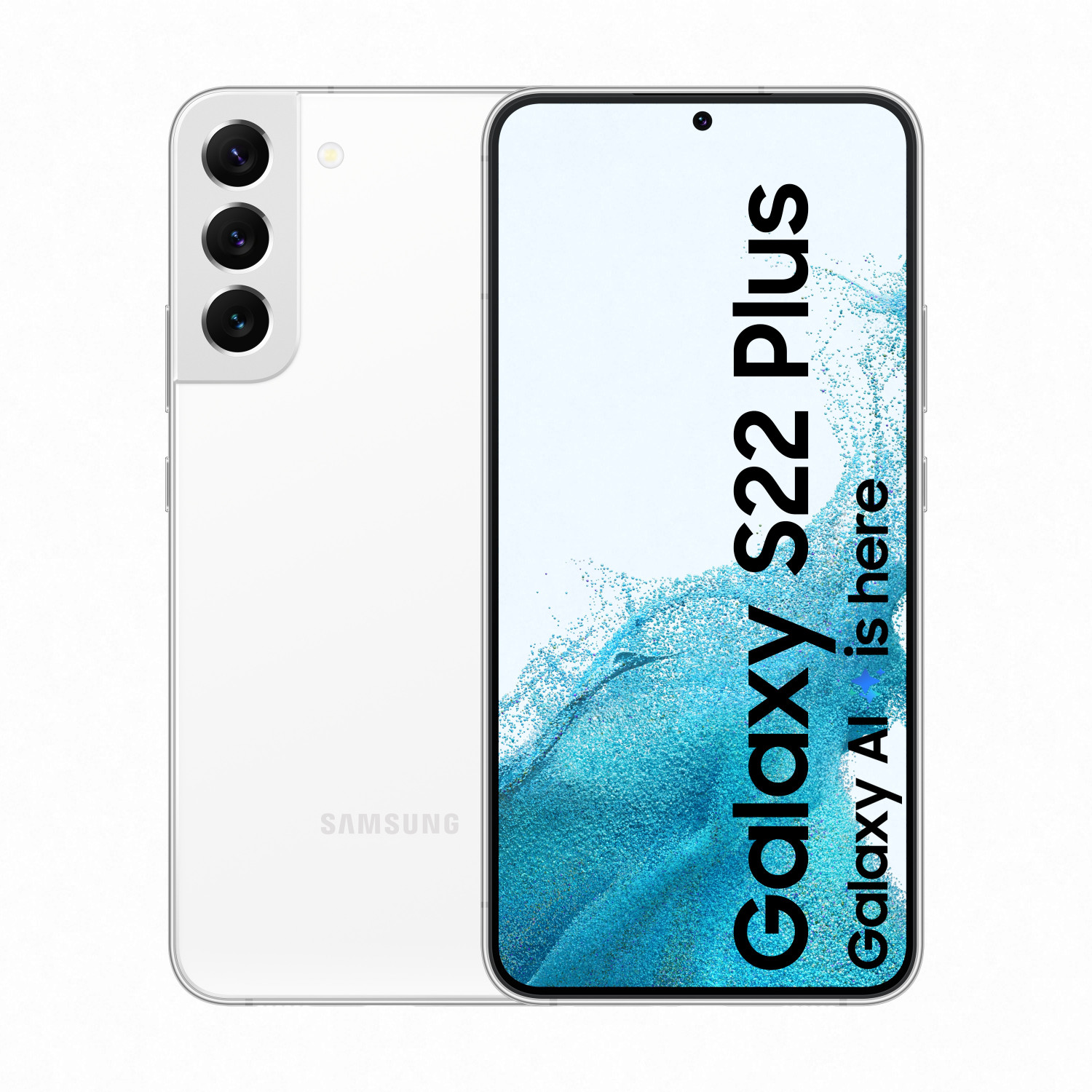 Image of Samsung Galaxy S22 Plus 5G (Phantom White, 128 GB)