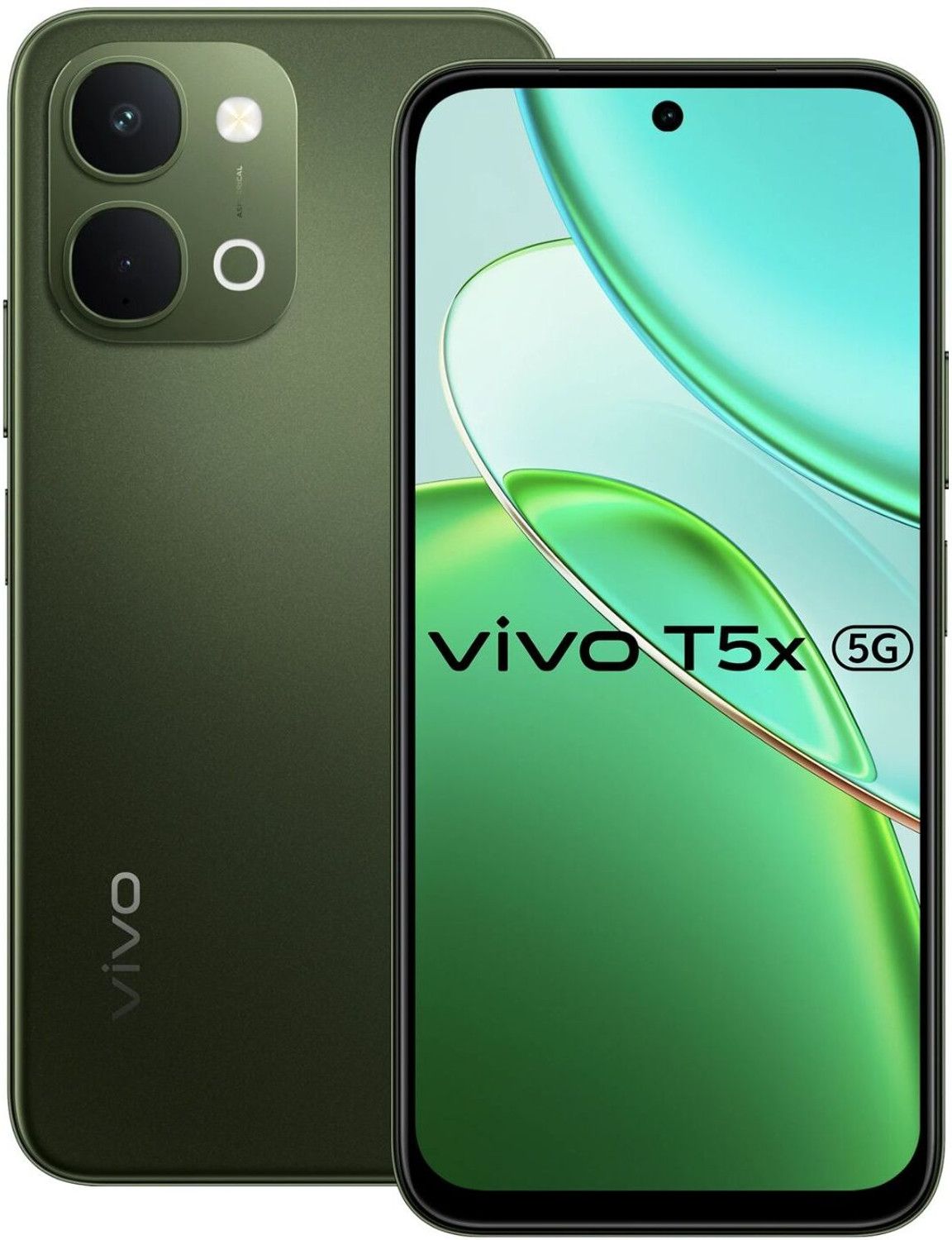 Image of vivo T5x 5G (Cyber Green, 256 GB)