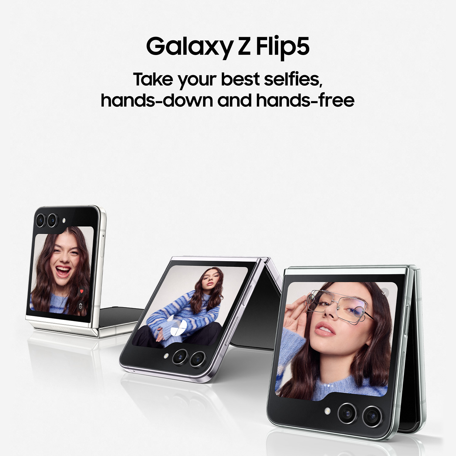 Image of Samsung Galaxy Z Flip5 (Cream, 256 GB)