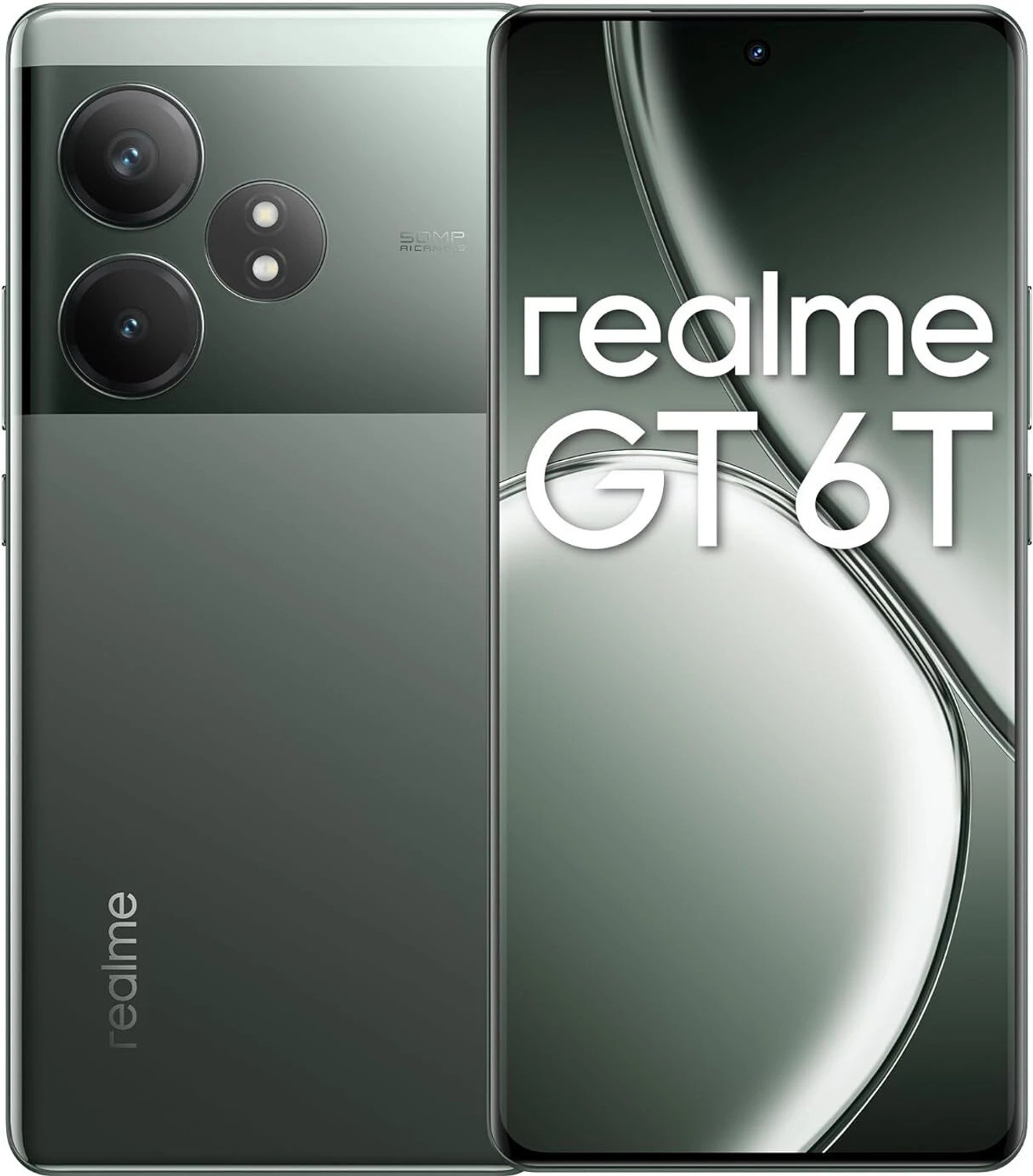Image of realme GT 6T 5G (Razor Green, 256 GB)