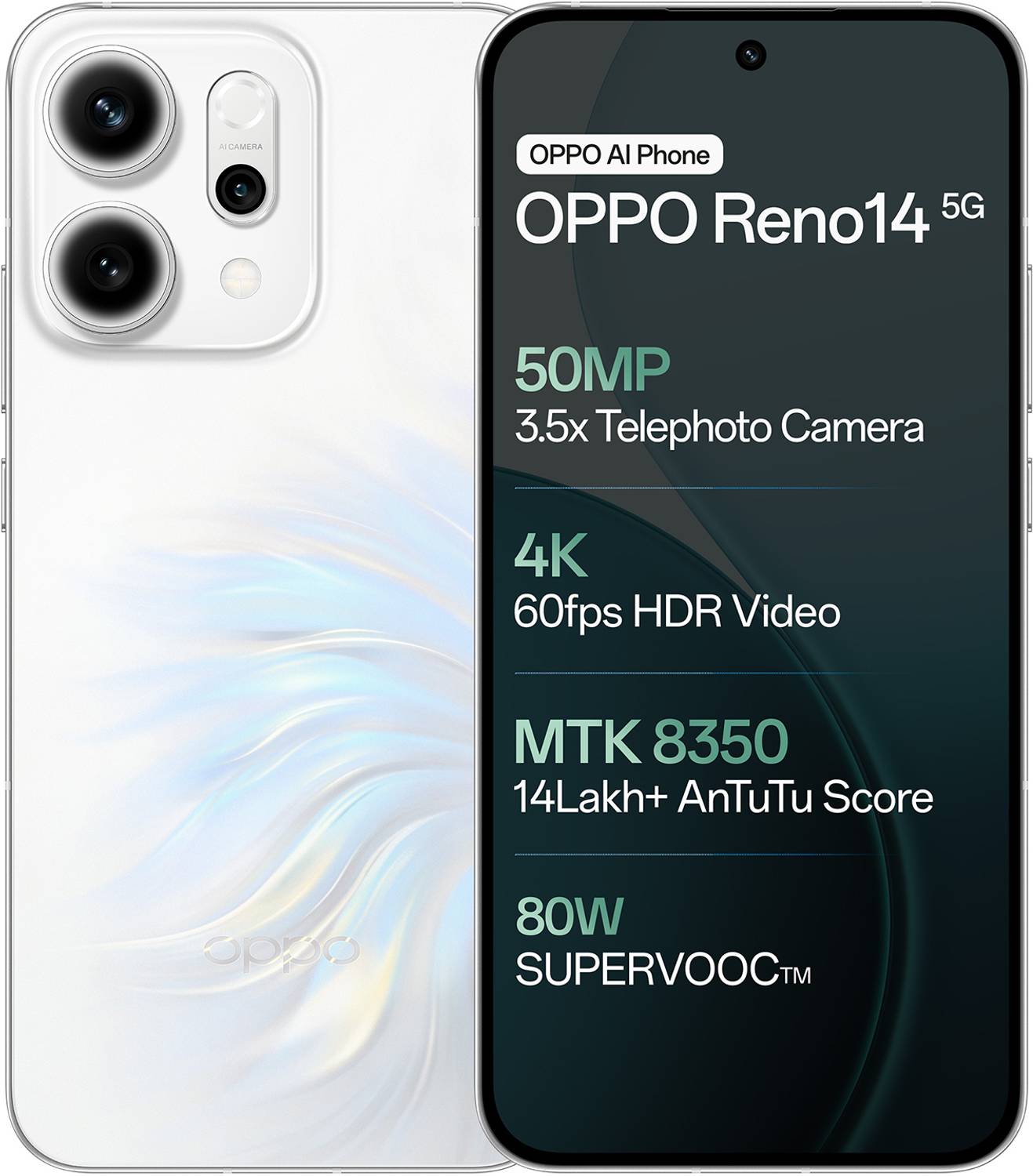 OPPO Reno14 5G (256 GB Storage, 8 GB RAM) Online at Best Price On