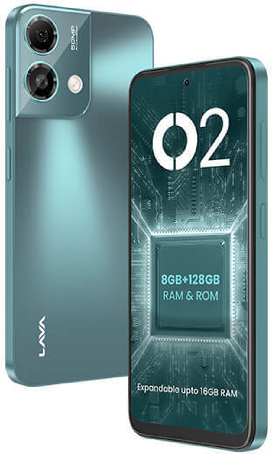 Image of LAVA O2 (Imperial Green, 128 GB)