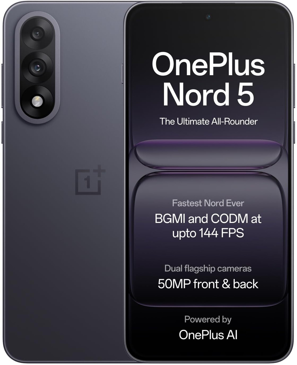 Image of OnePlus Nord 5 5G (Phantom Grey, 256 GB)
