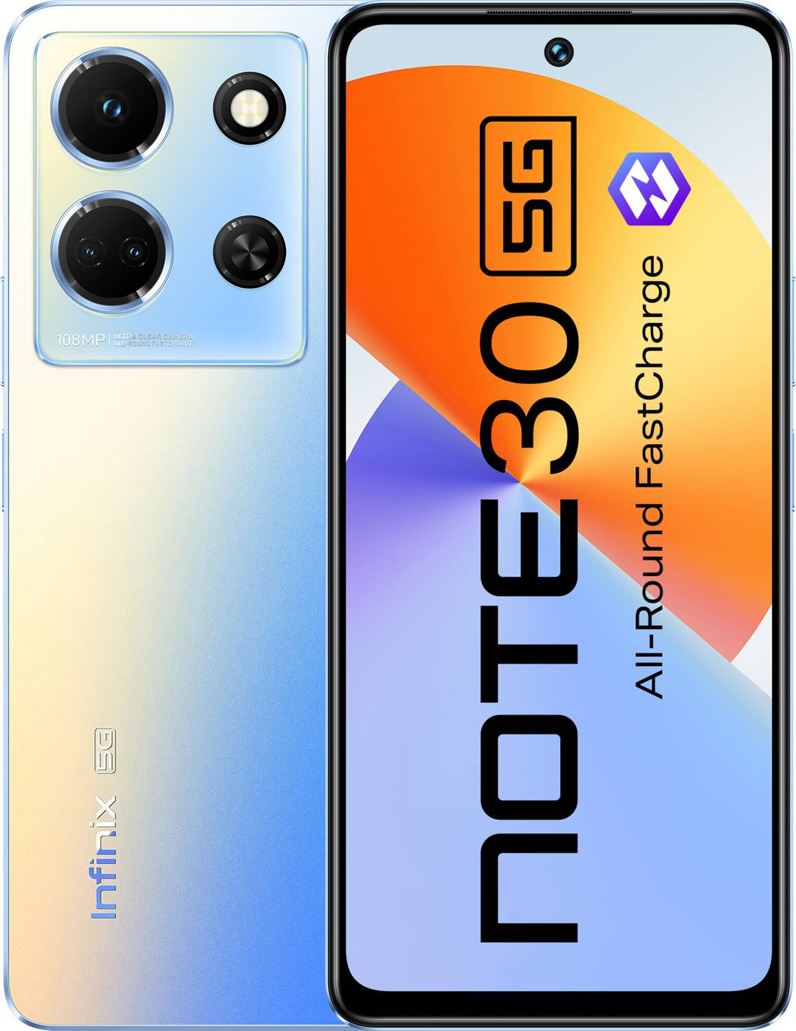 Infinix Note 30 5G 256GB 8GB RAM Interstellar Blue - Image 1