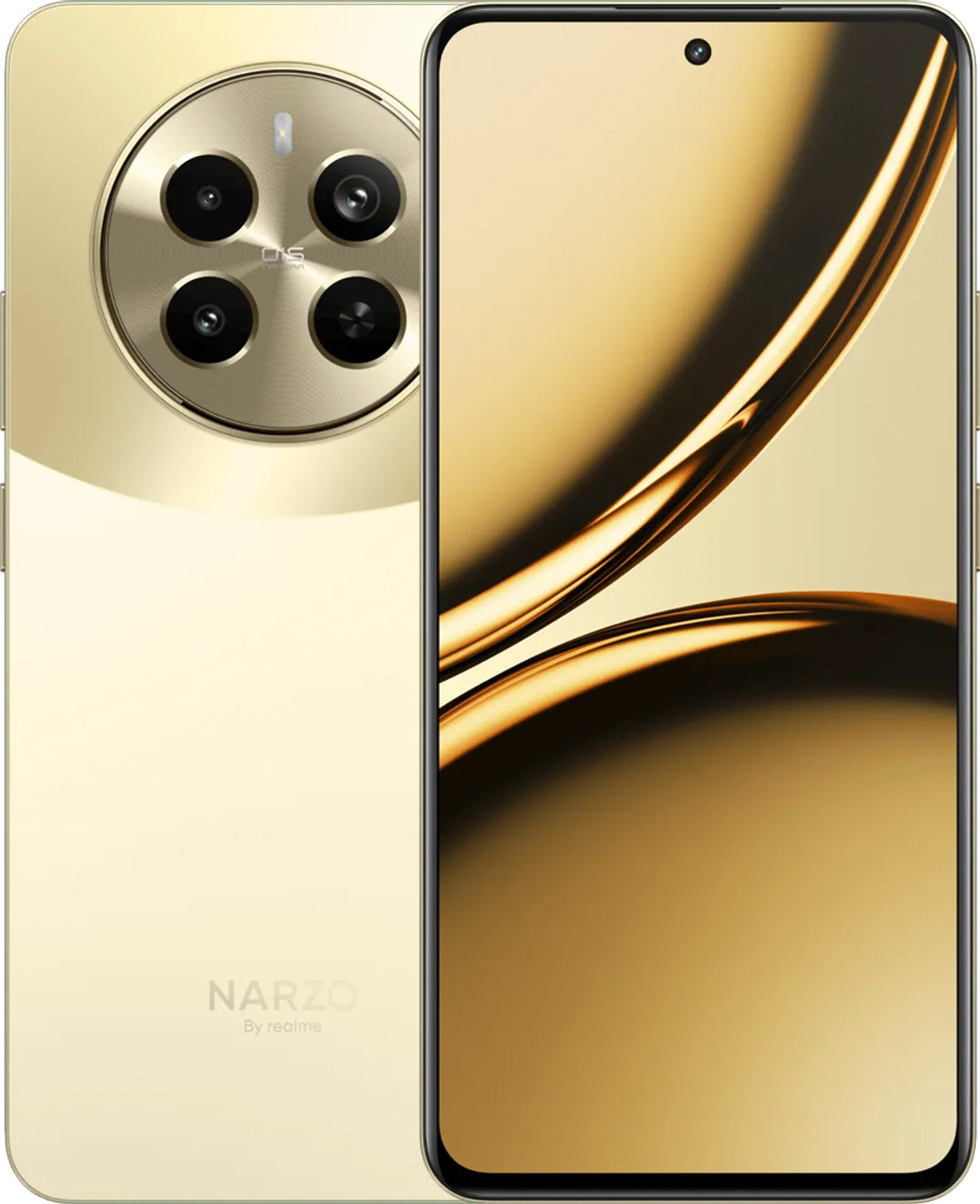 Image of realme Narzo 70 Pro 5G (Glass Gold, 256 GB)