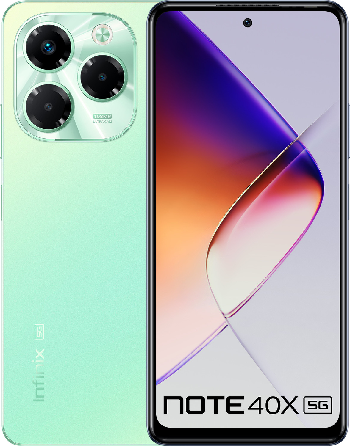 Image of Infinix Note 40X 5G (Lime Green, 256 GB)