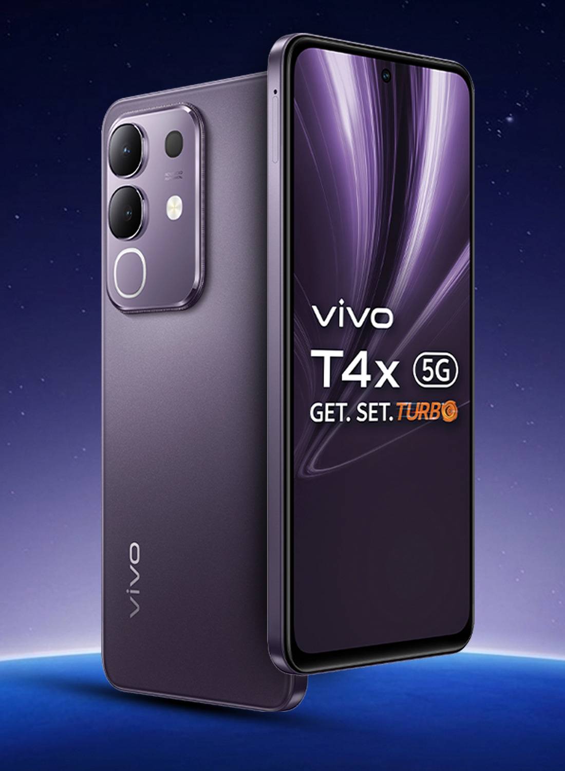 vivo T4x 5G 128GB Pronto Purple