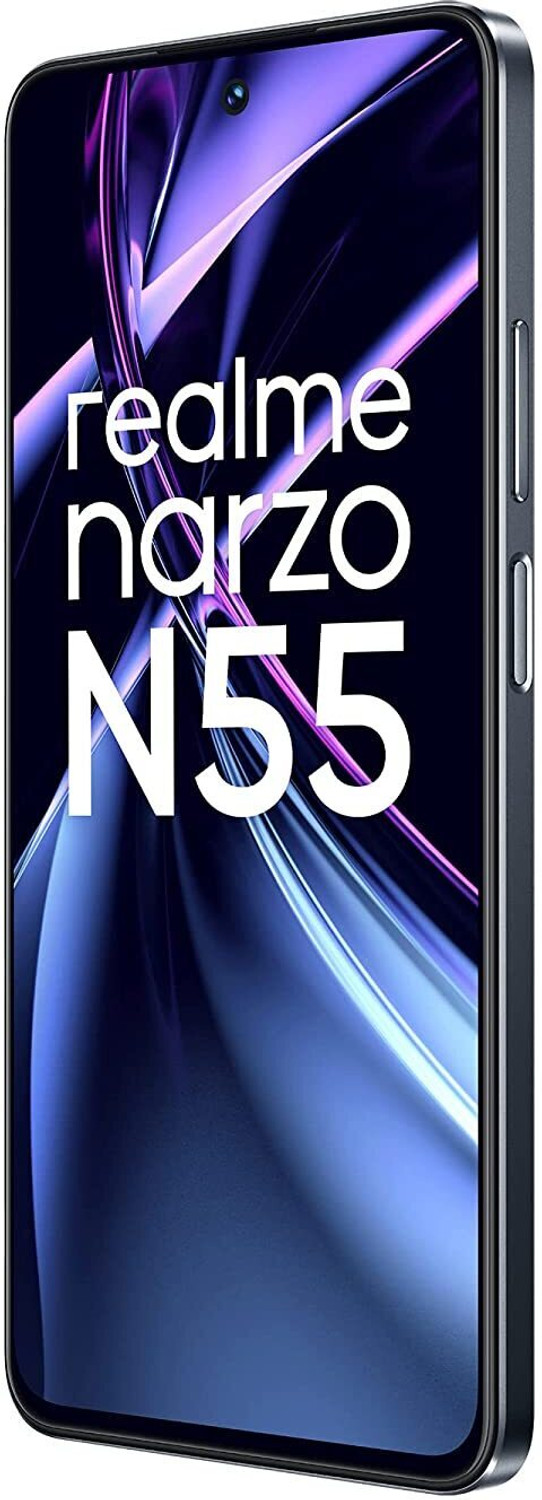 Image of realme Narzo N55 (Prime Black, 128 GB)