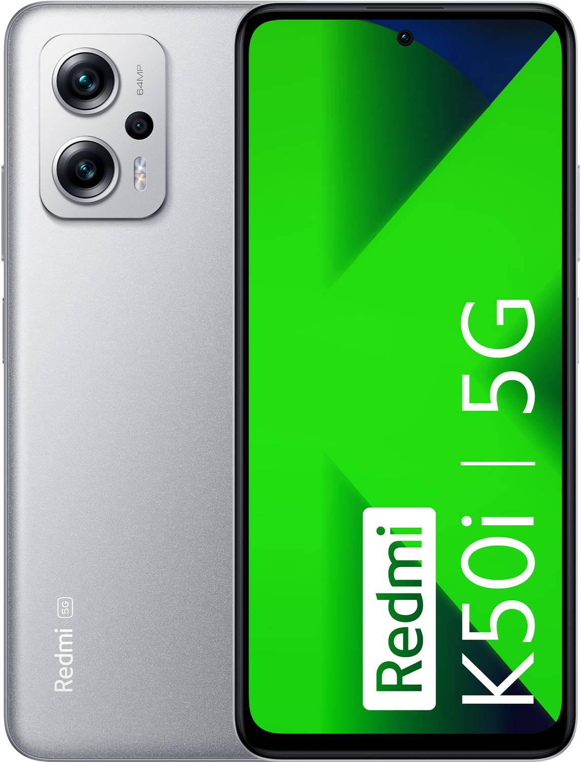 REDMI K50i 5G (Quick Silver, 128 GB) (6 GB RAM)