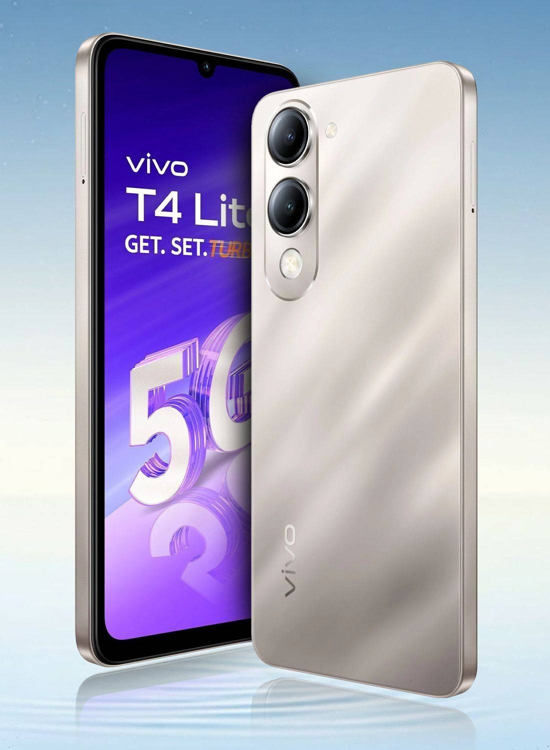 Vivo T4 Light 5G 4GB 128GB Titanium Gold - Image 1
