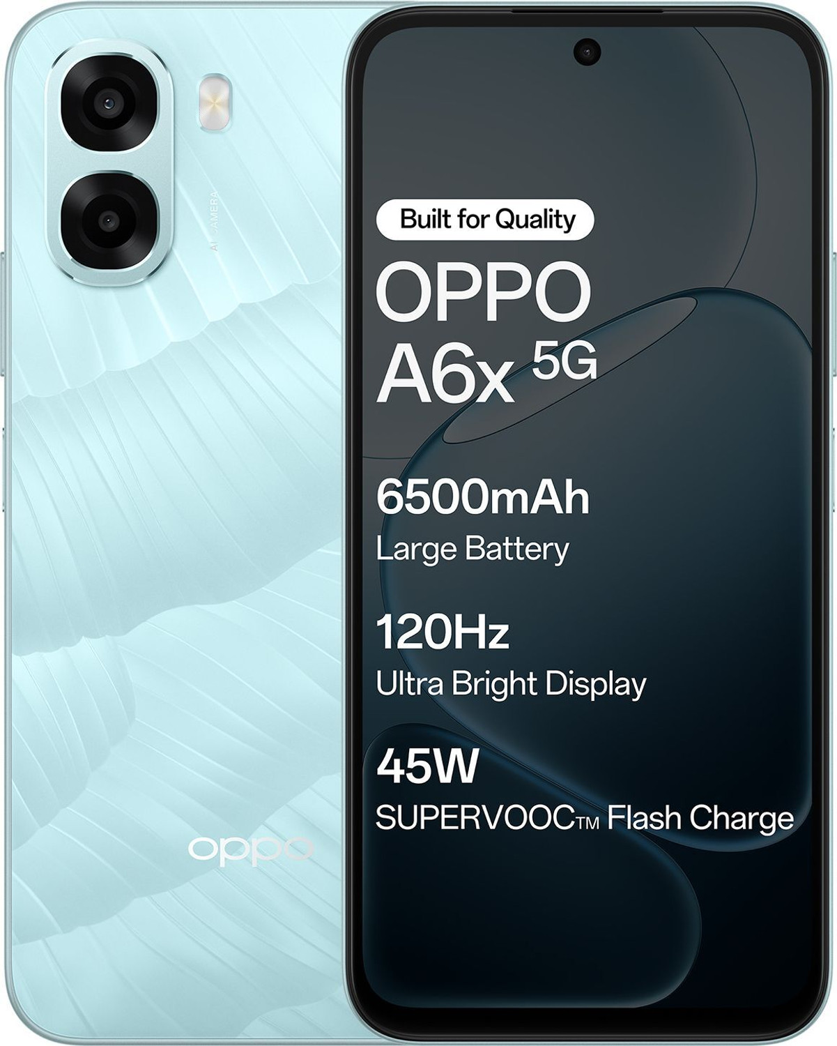 Image of OPPO A6x 5G (Ice Blue, 64 GB)