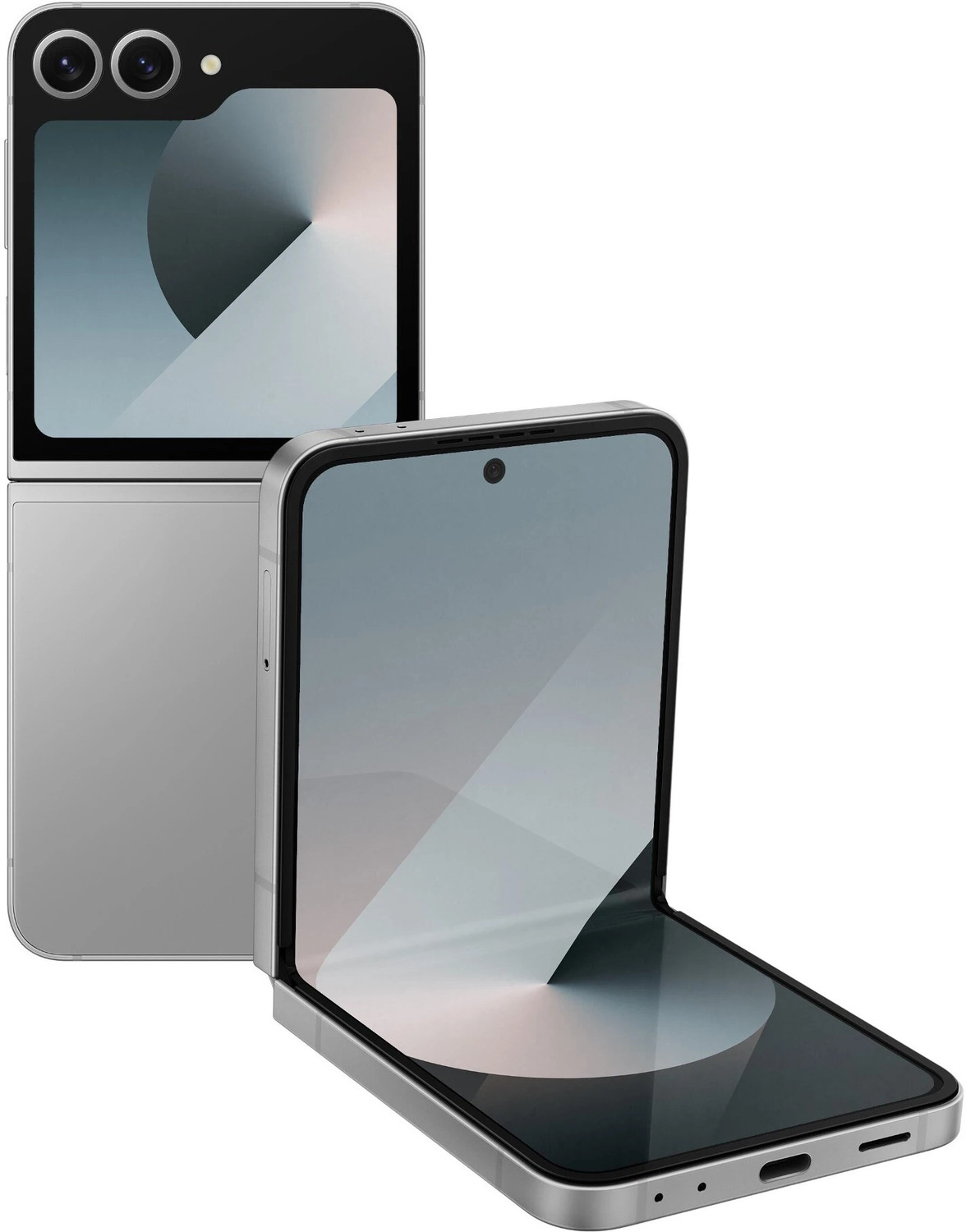 Image of Samsung Galaxy Z Flip6 5G (Silver Shadow, 256 GB)