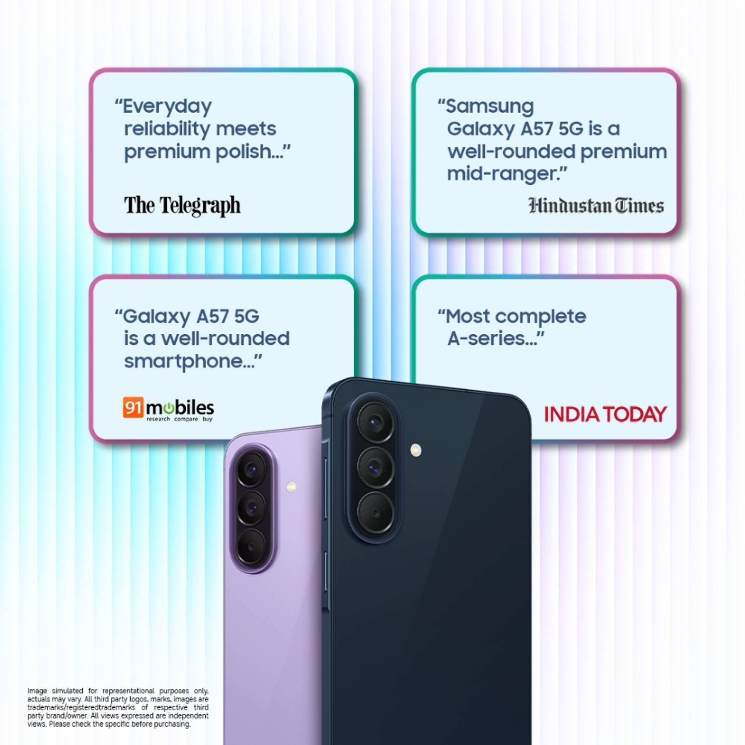 Samsung Galaxy A57 5G 256GB Awesome Lilac - Image 5