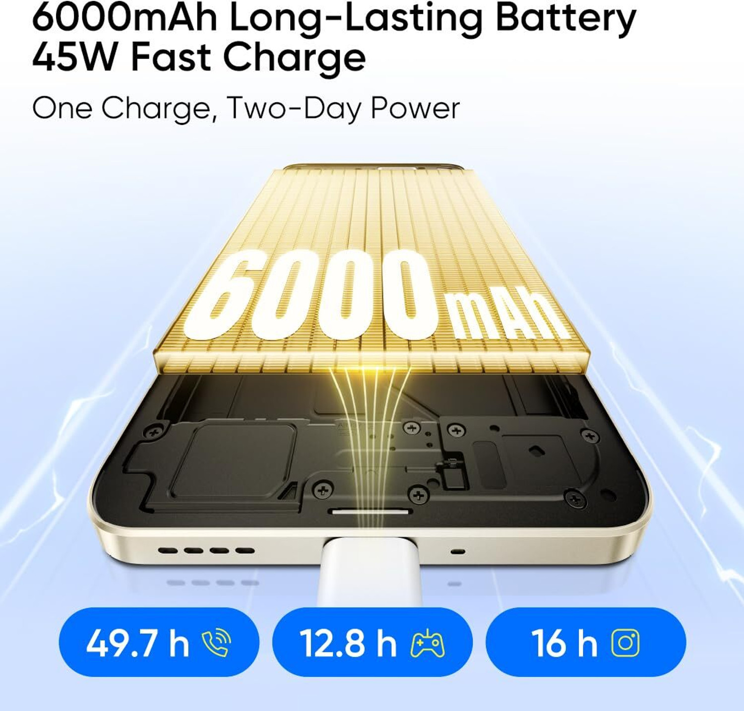 Image of realme Narzo 80x 5G (Sunlit Gold, 128 GB)