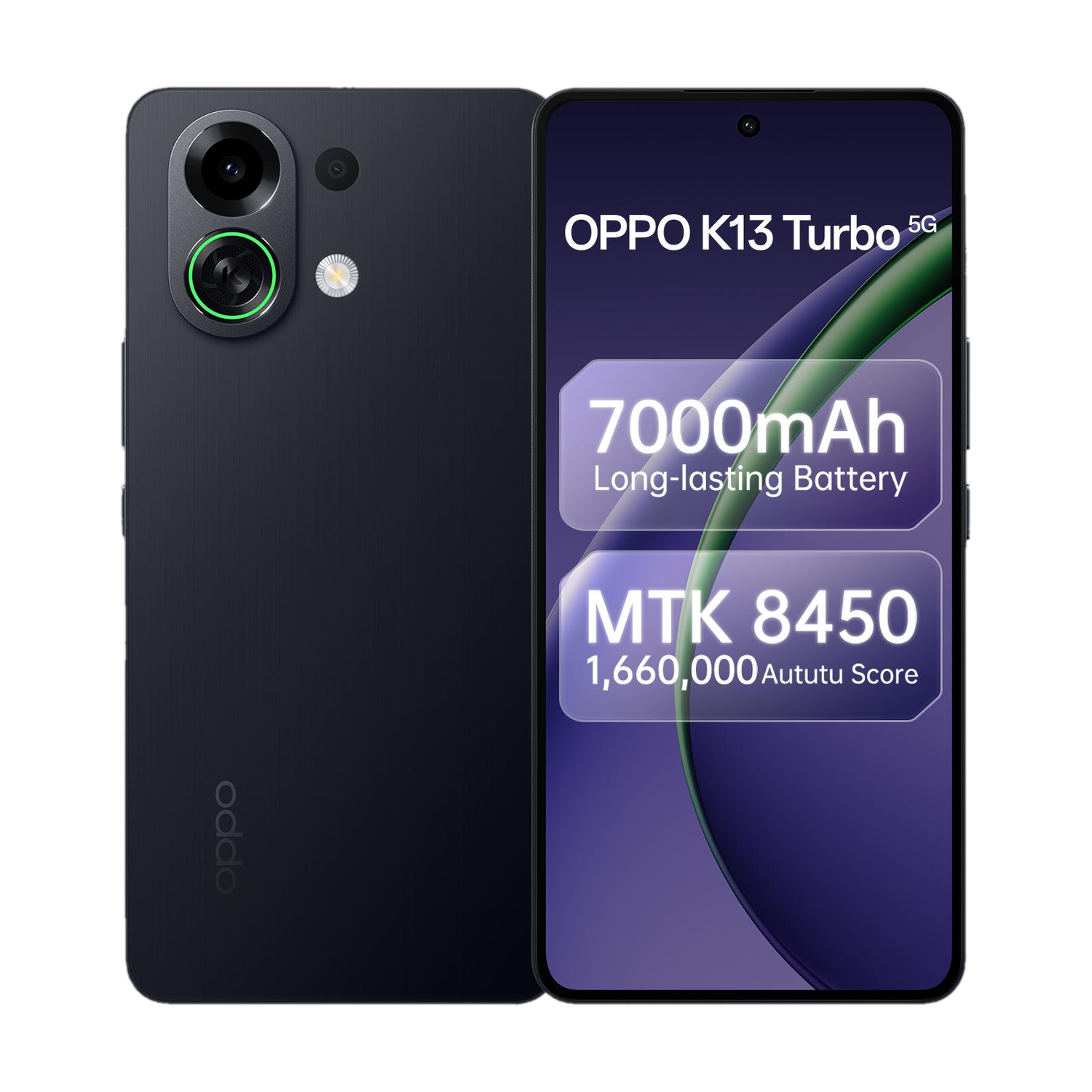 OPPO K13 Turbo 5G 128GB Midnight Maverick