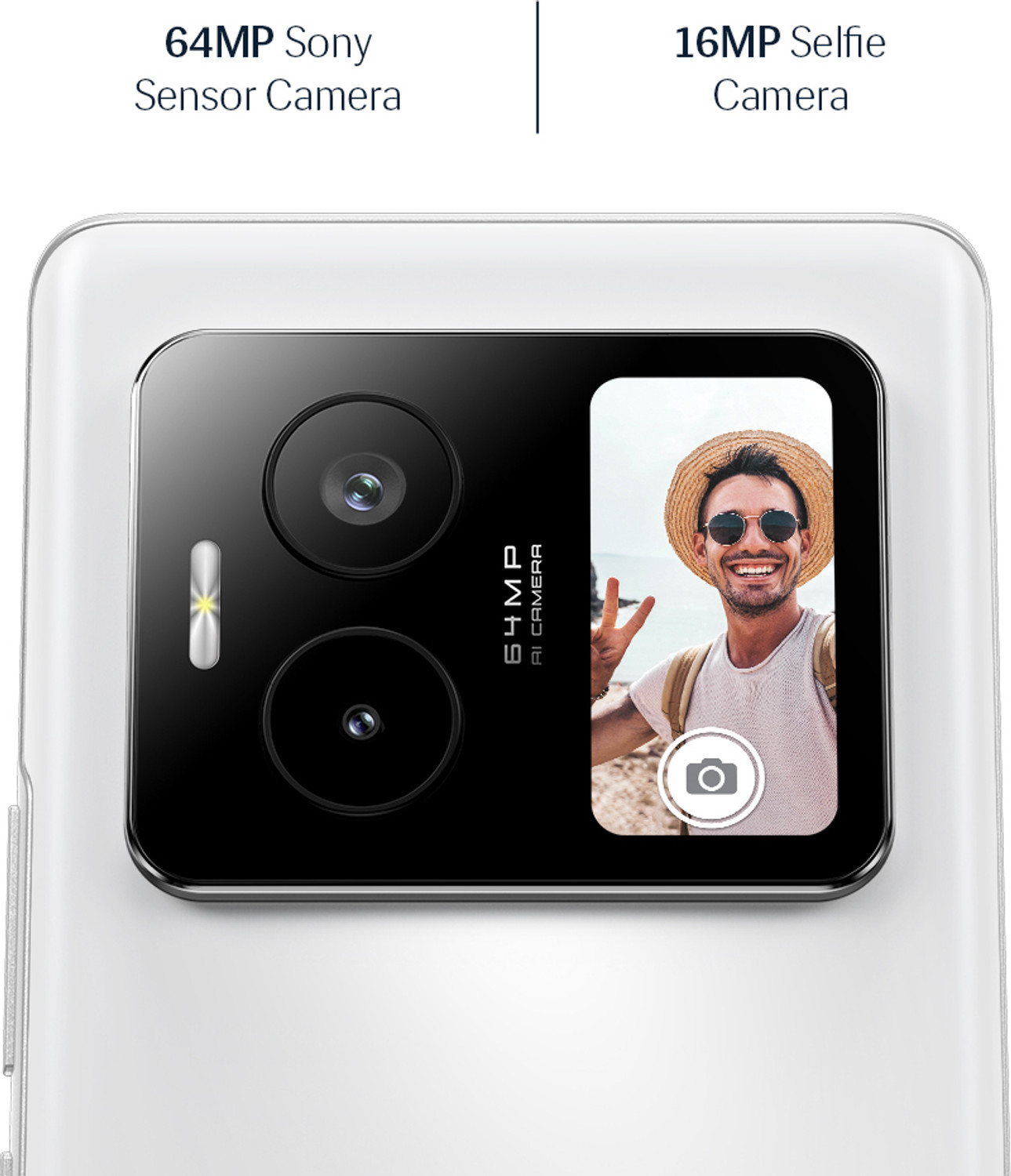Image of LAVA Blaze Duo (Arctic White, 128 GB)