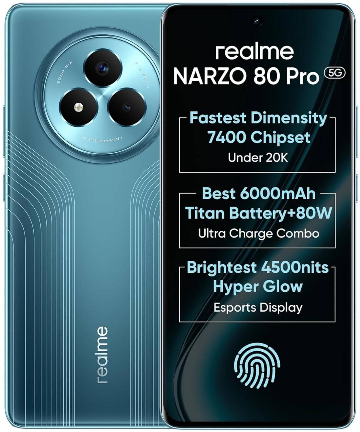 realme Narzo 80 Pro 5G Racing Green 256GB