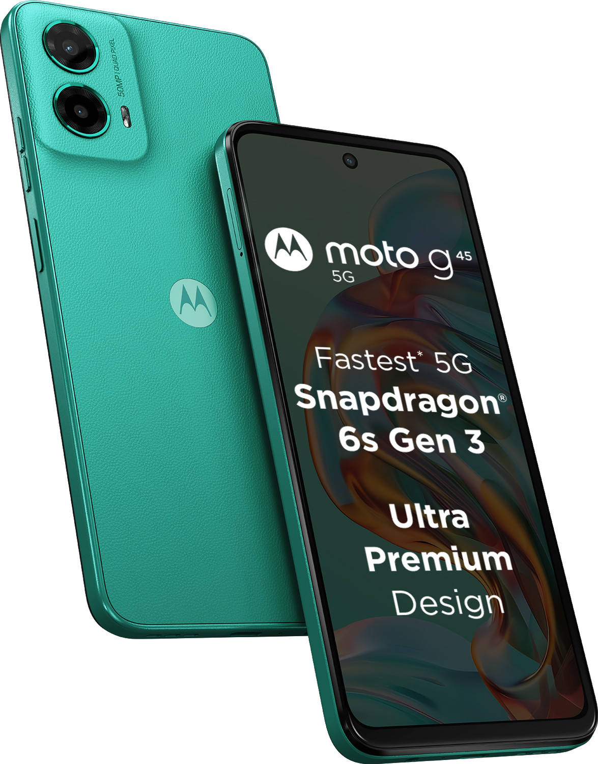 Image of Motorola g45 5G (Brilliant Green, 128 GB)